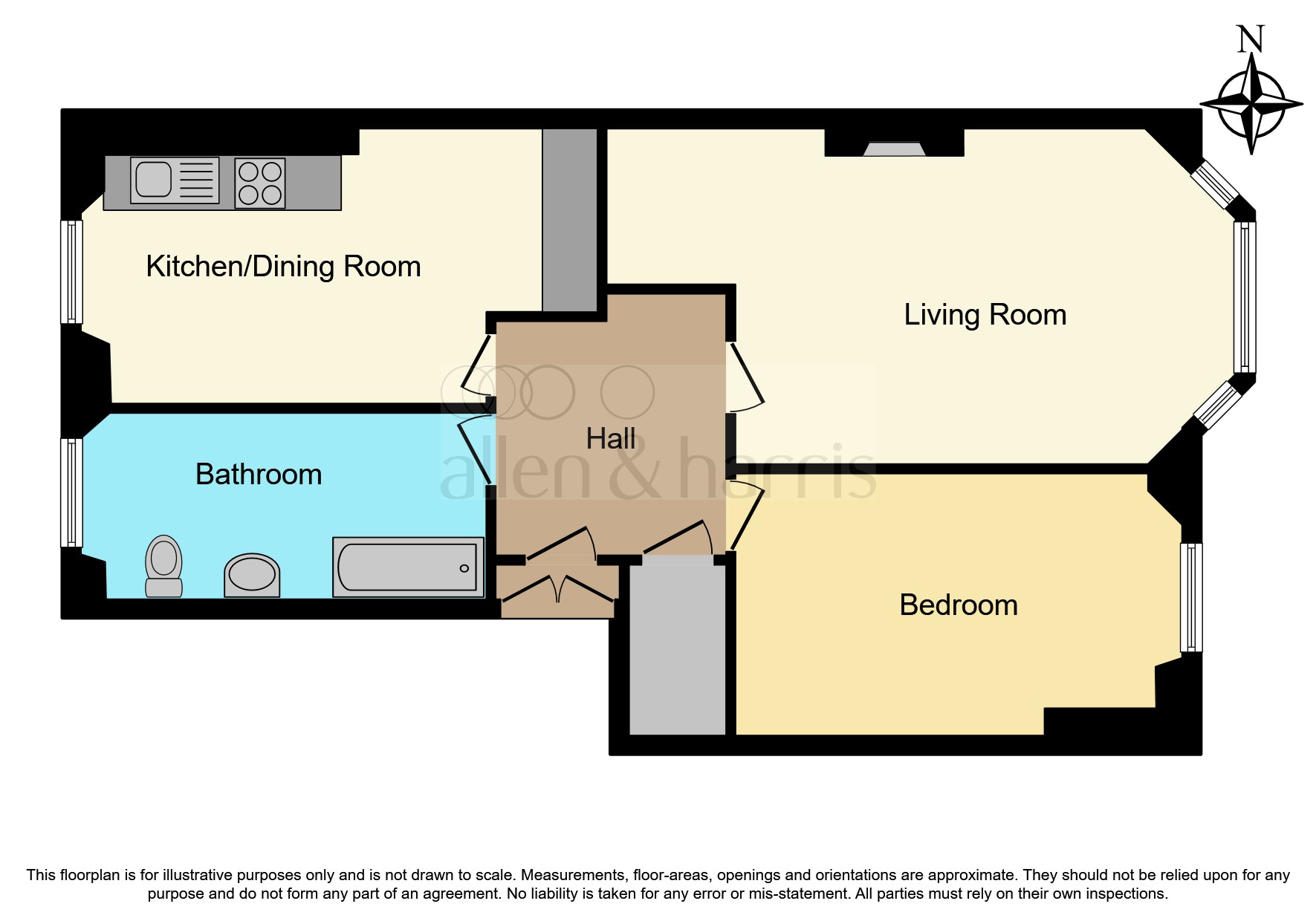 Minard Road, Shawlands, Glasgow G41, 1 bedroom flat for sale 62450263