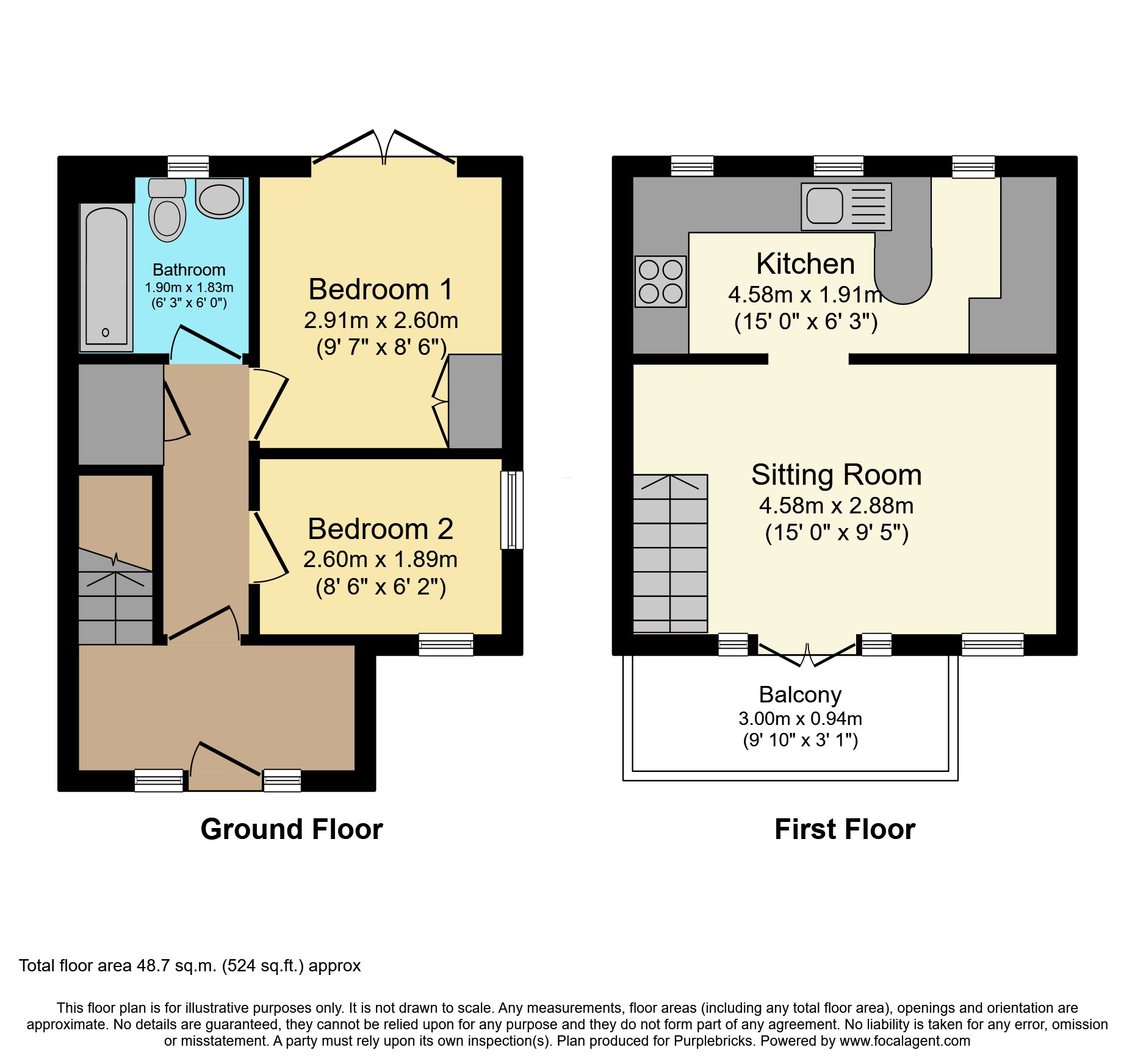 2, Edison Square, Shenley Lodge, Milton Keynes floorplan