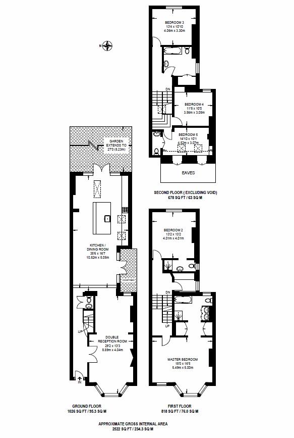 5 Bedrooms Terraced house to rent in Baldwyn Gardens, Acton W3