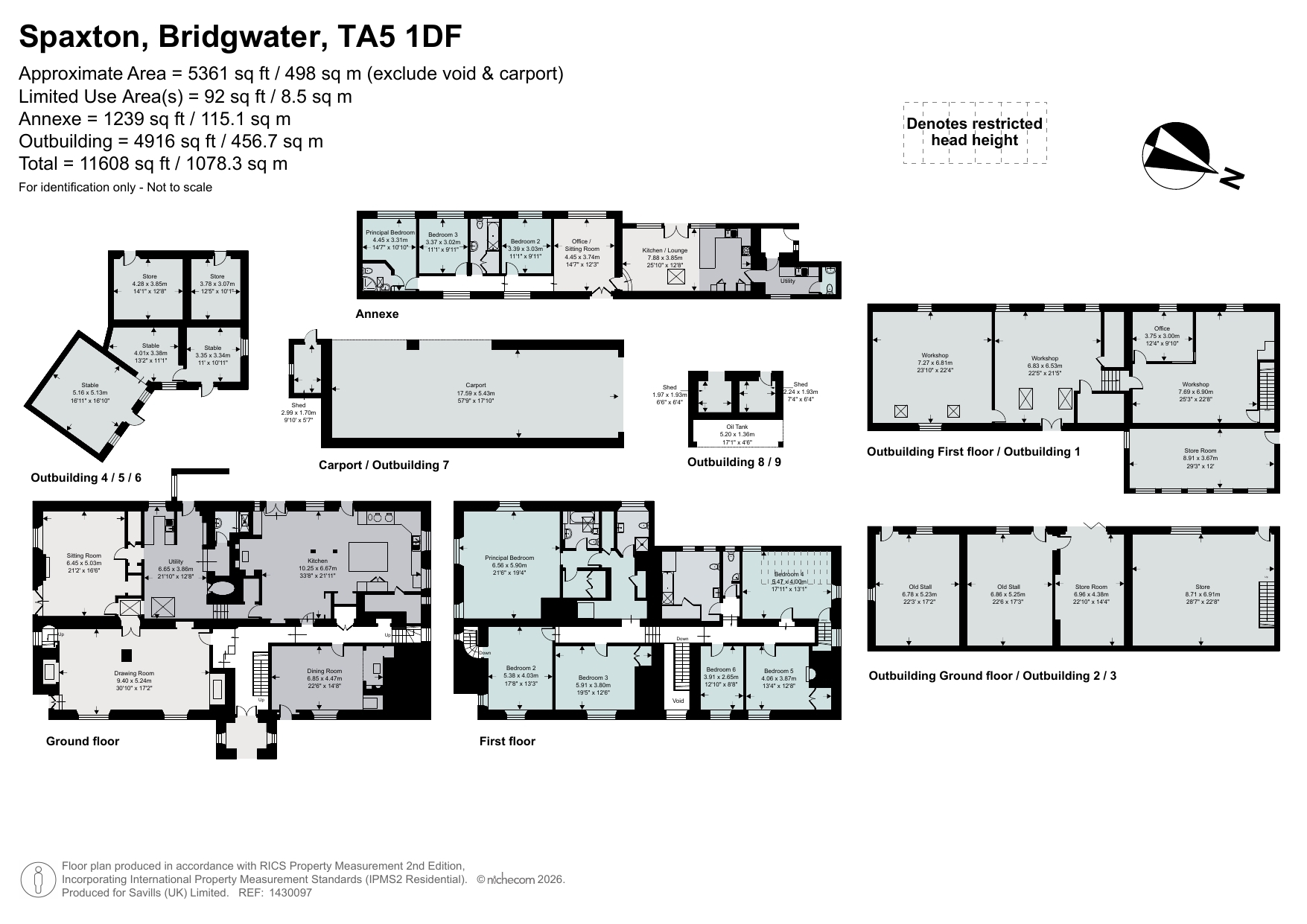 Tuxwell Farm,, Spaxton, Somerset floorplan