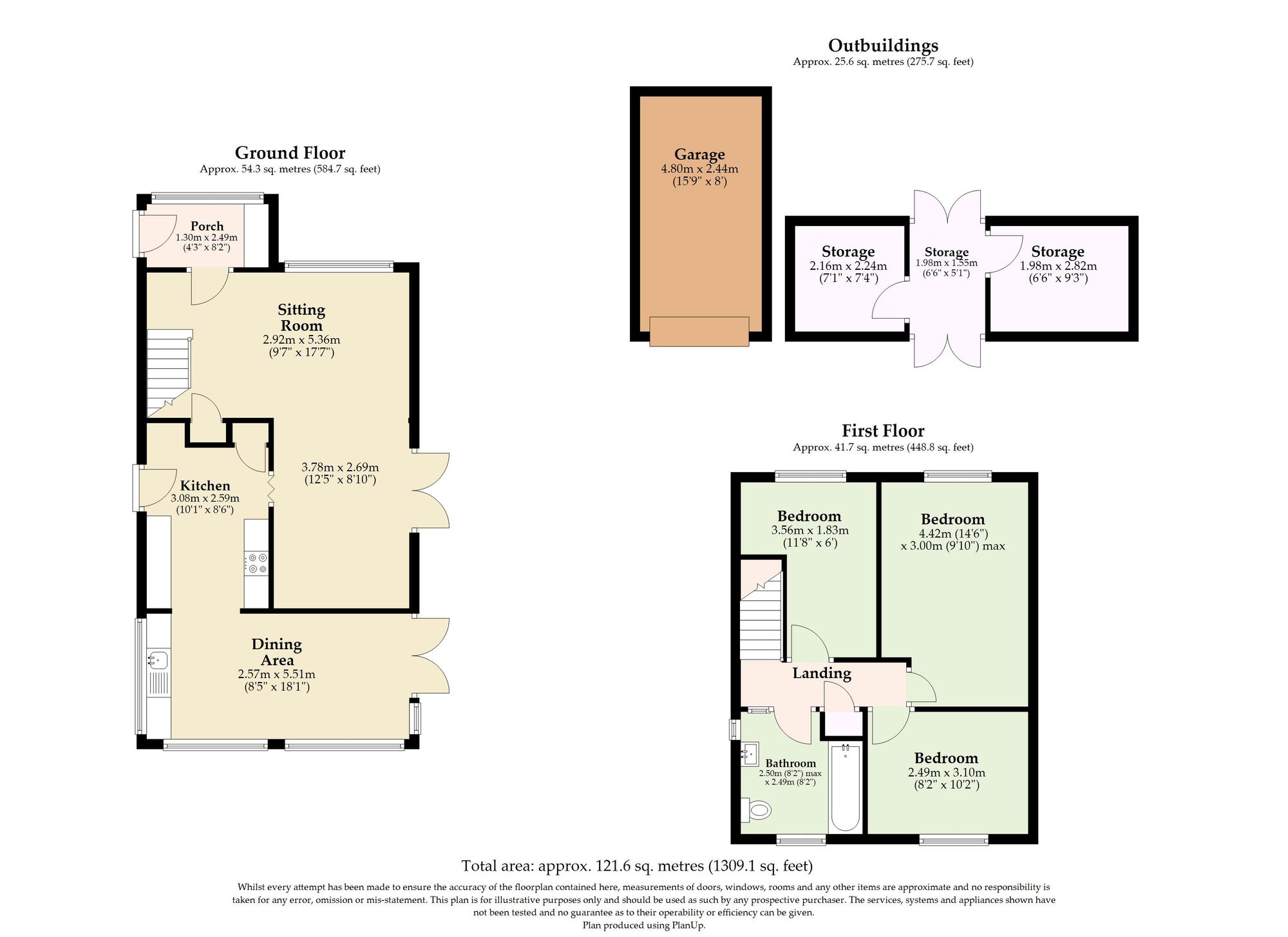80 Ashleigh Gardens, Wymondham floorplan