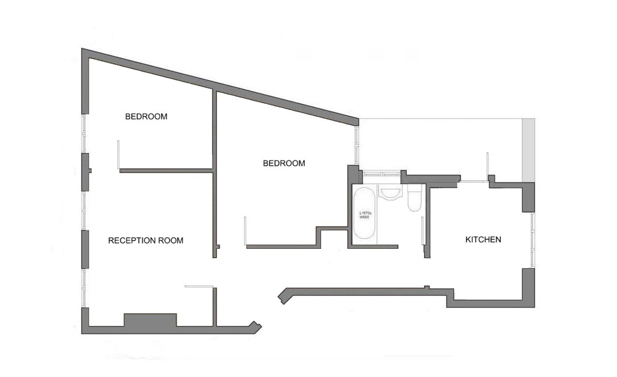 6 Halliwick Court Woodhouse Road, London floorplan