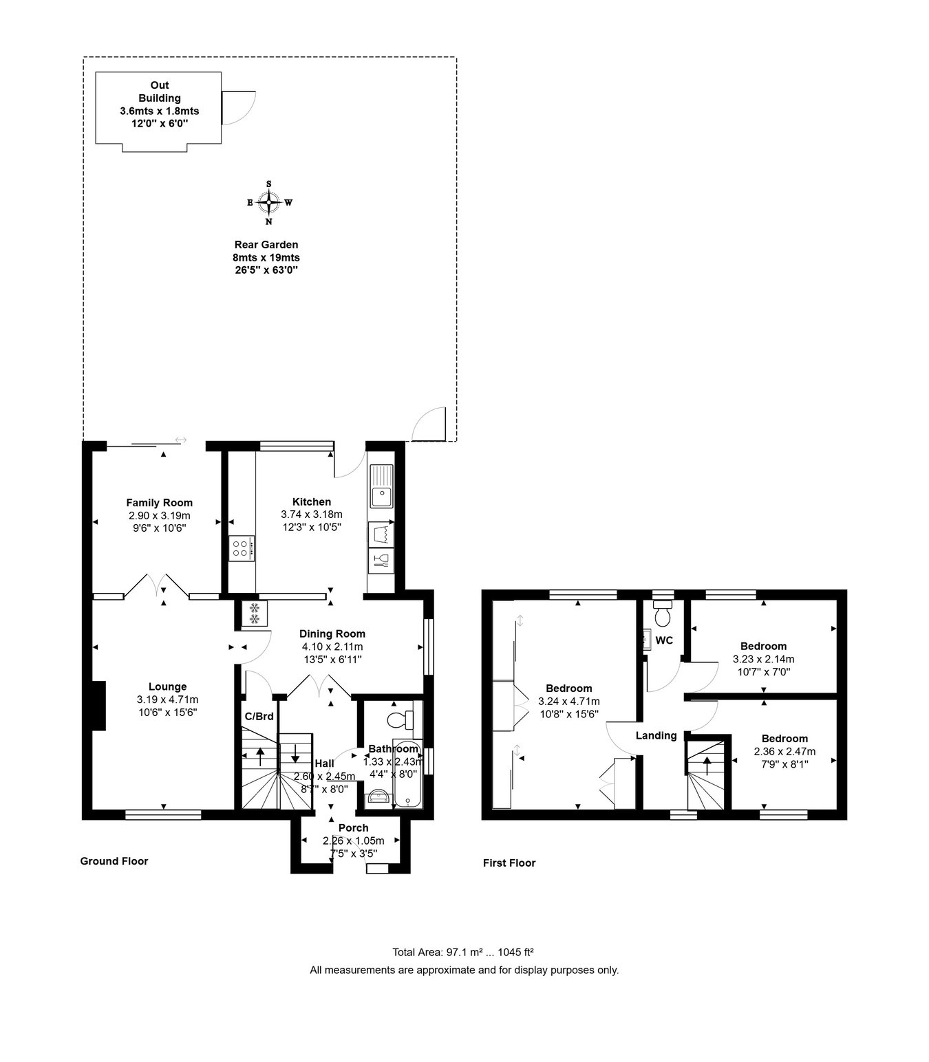 48, Northfield Road, Staines-upon-Thames floorplan