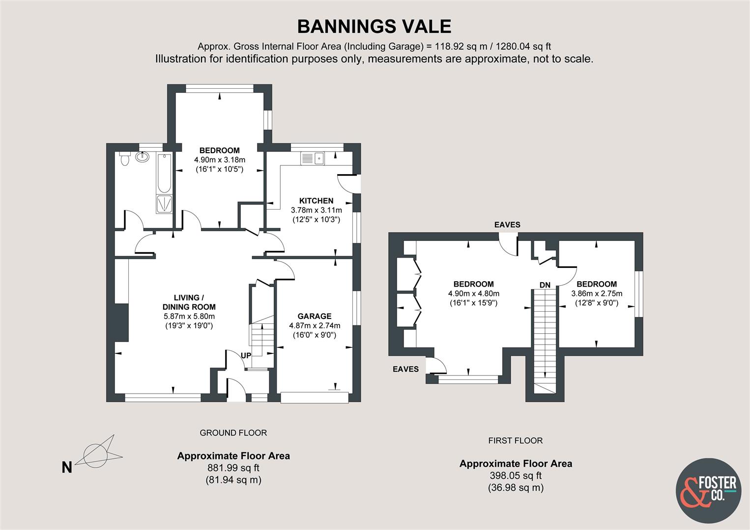 182, Bannings Vale, Brighton floorplan