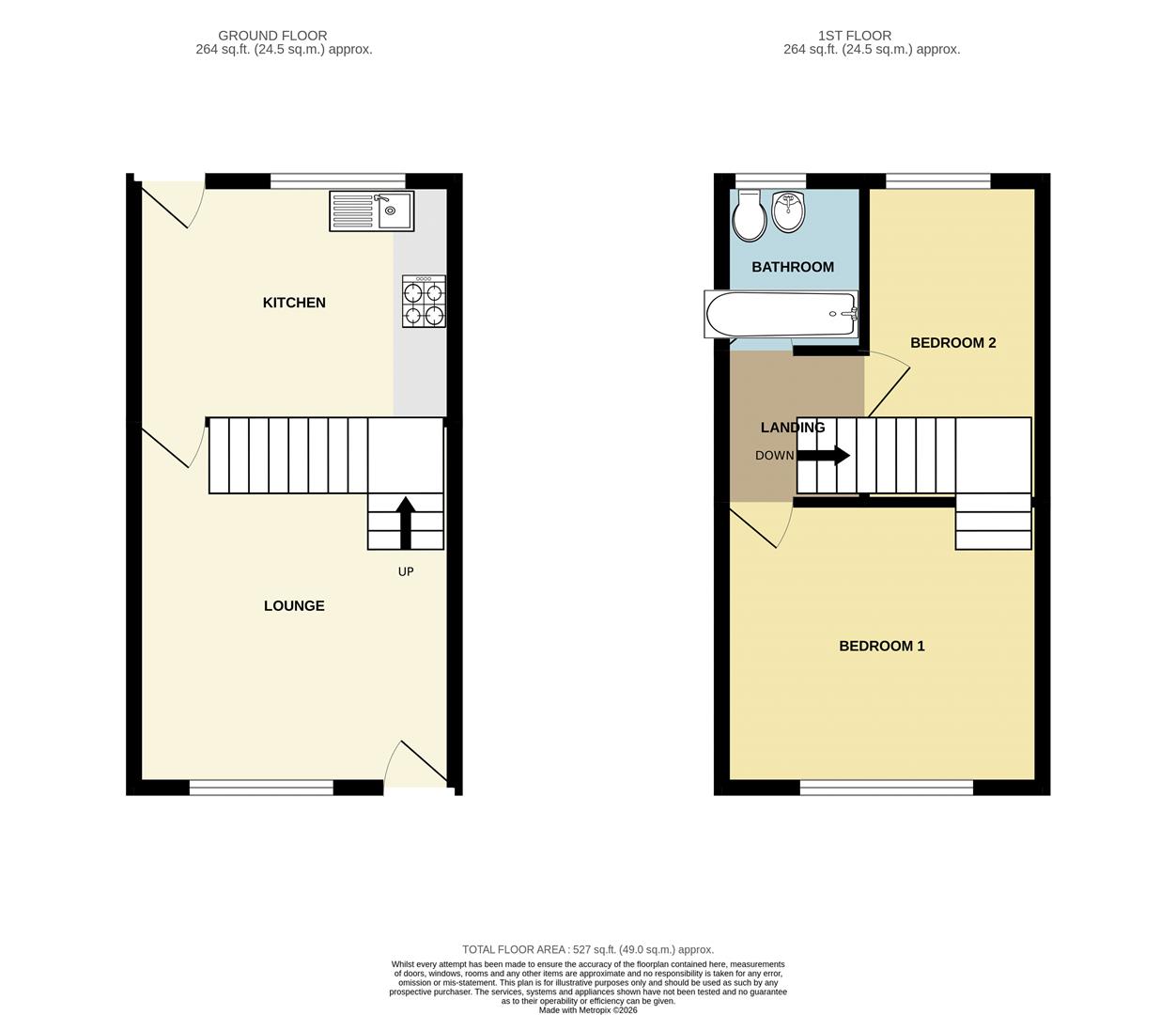 4, Thorn Street Mews, Swadlincote floorplan
