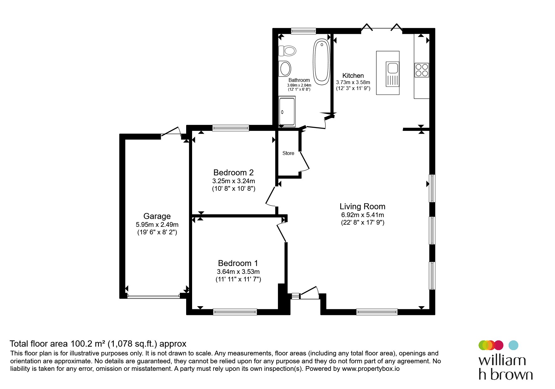18, Westmoreland Road, Spalding floorplan