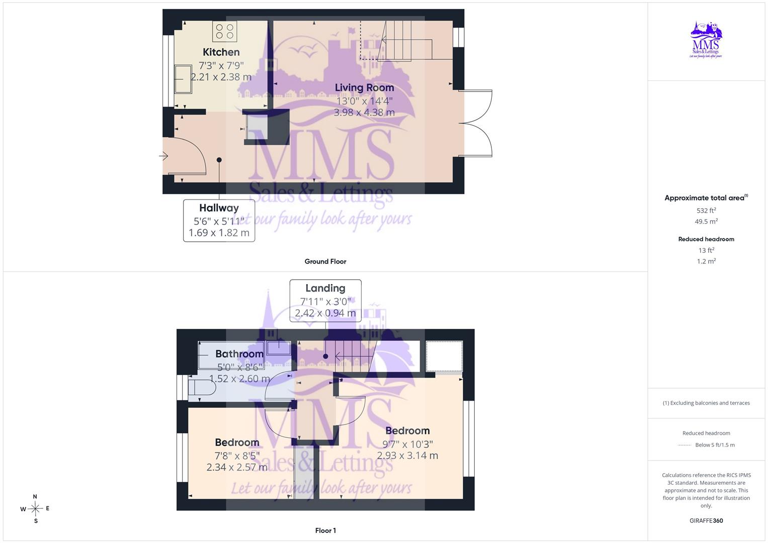 14, Emily Road, Walderslade floorplan