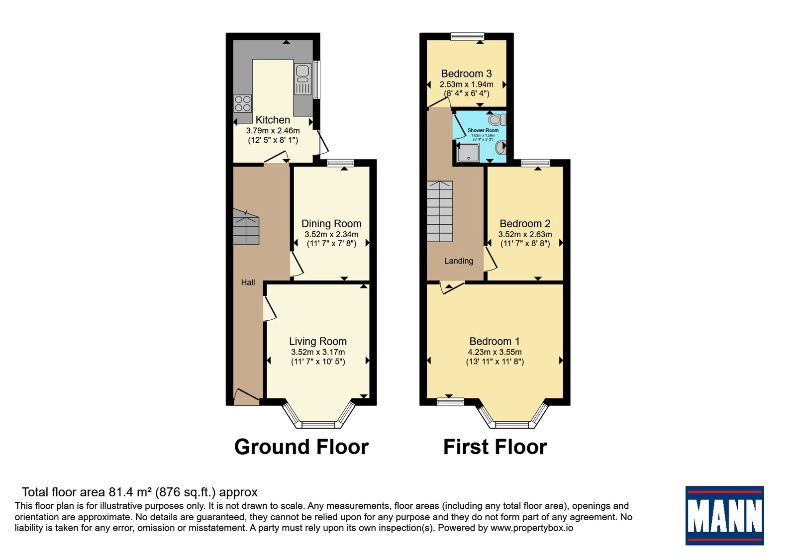 17, Nelgarde Road, London floorplan