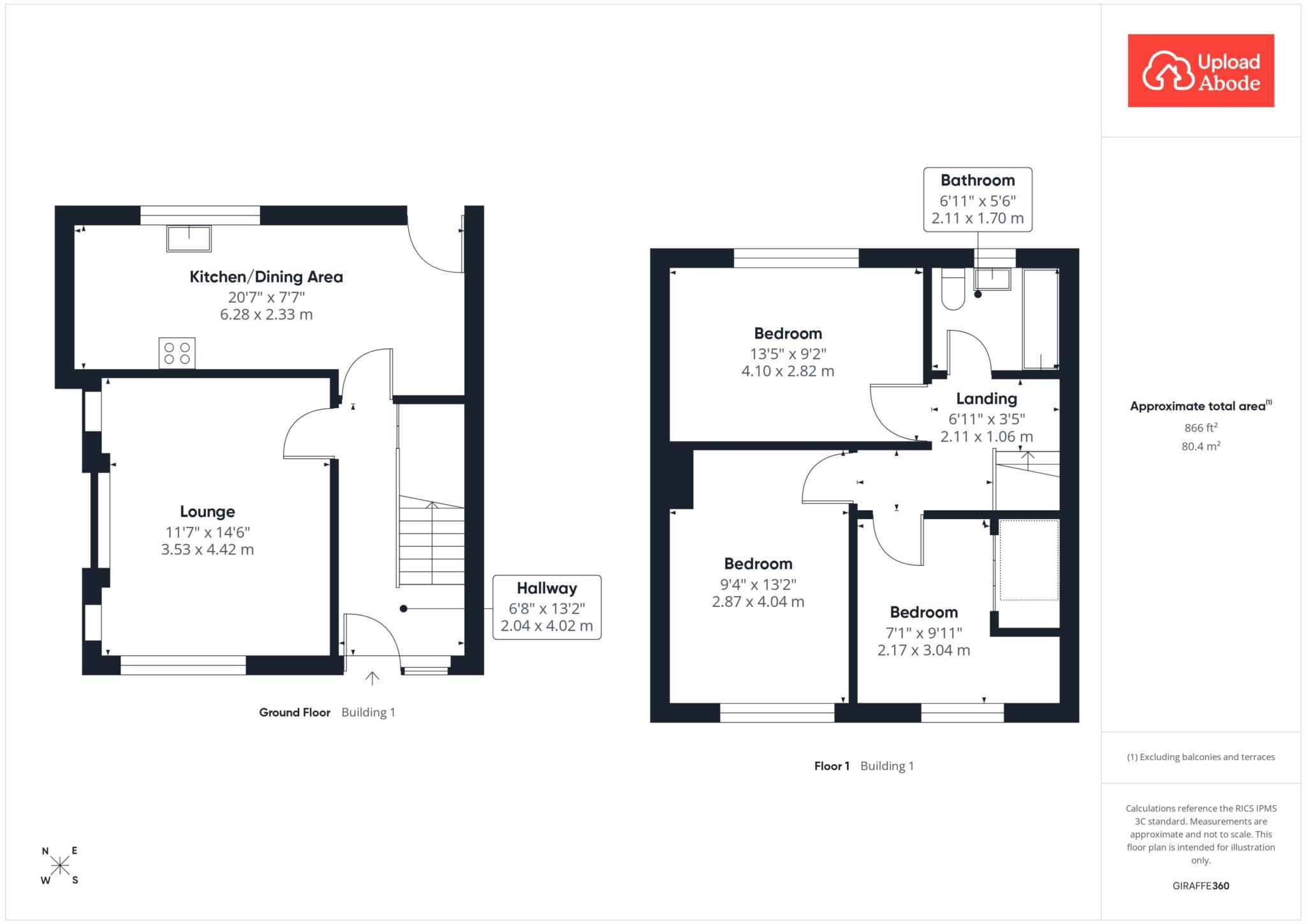 74, Bridgeburn Drive, Glasgow floorplan