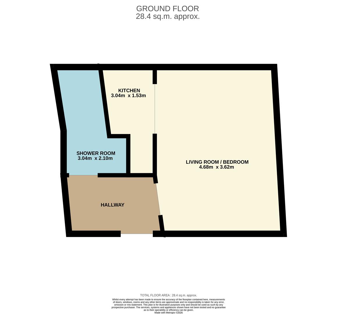 14B, High Street, Kirriemuir floorplan
