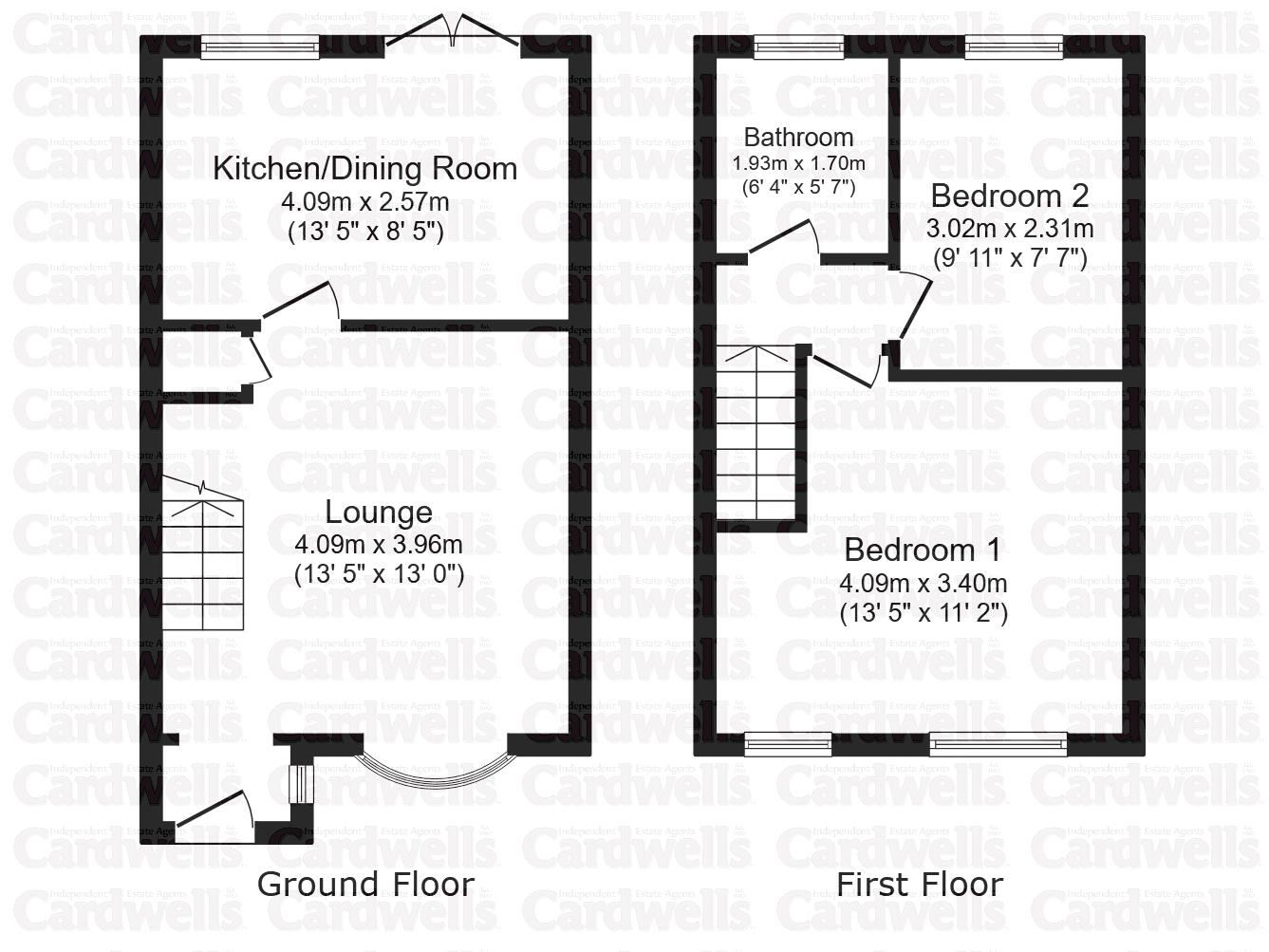 Troon Close, Bolton floorplan