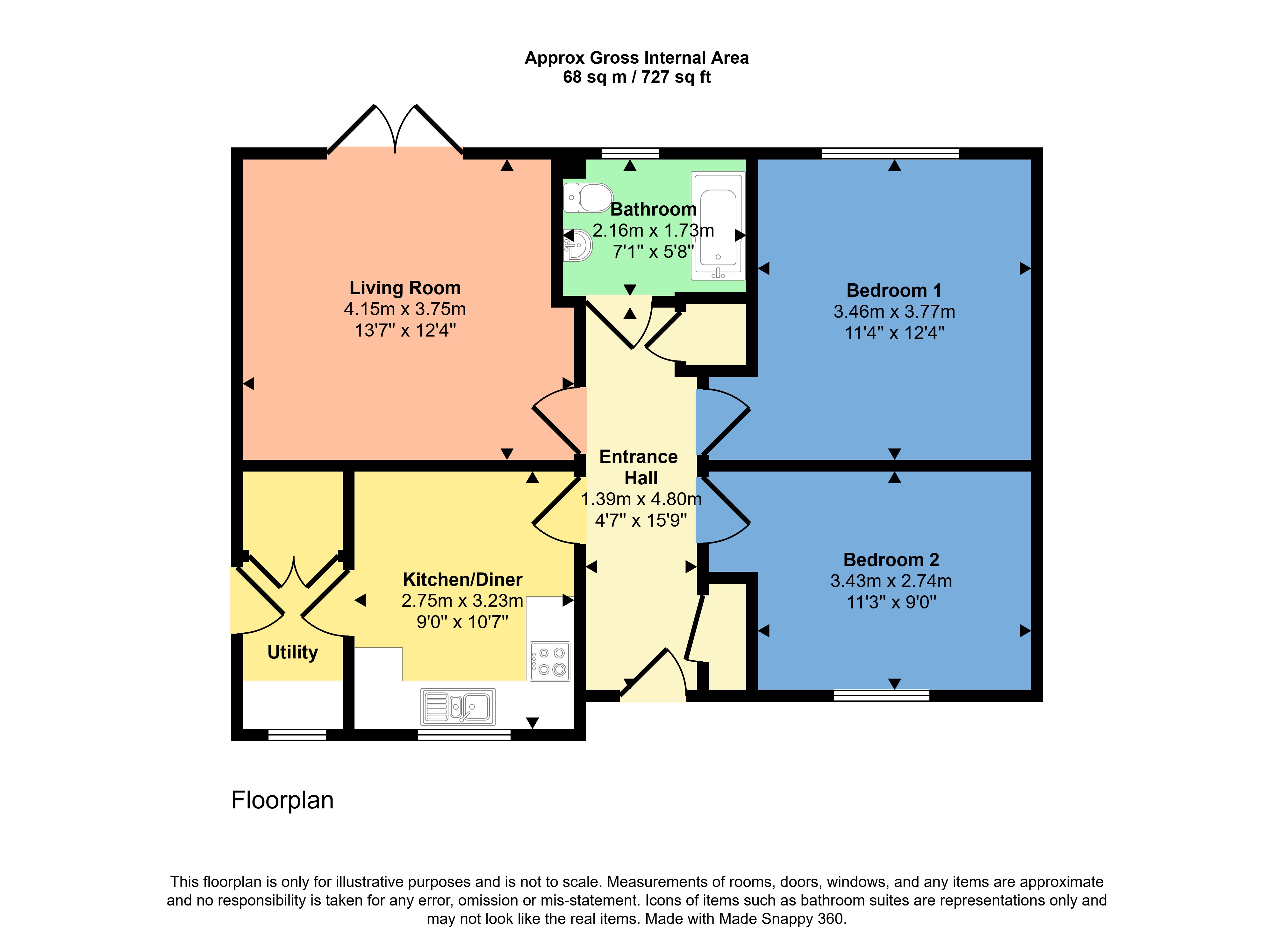 Holmsleigh,, Trewyn Road, Devon floorplan