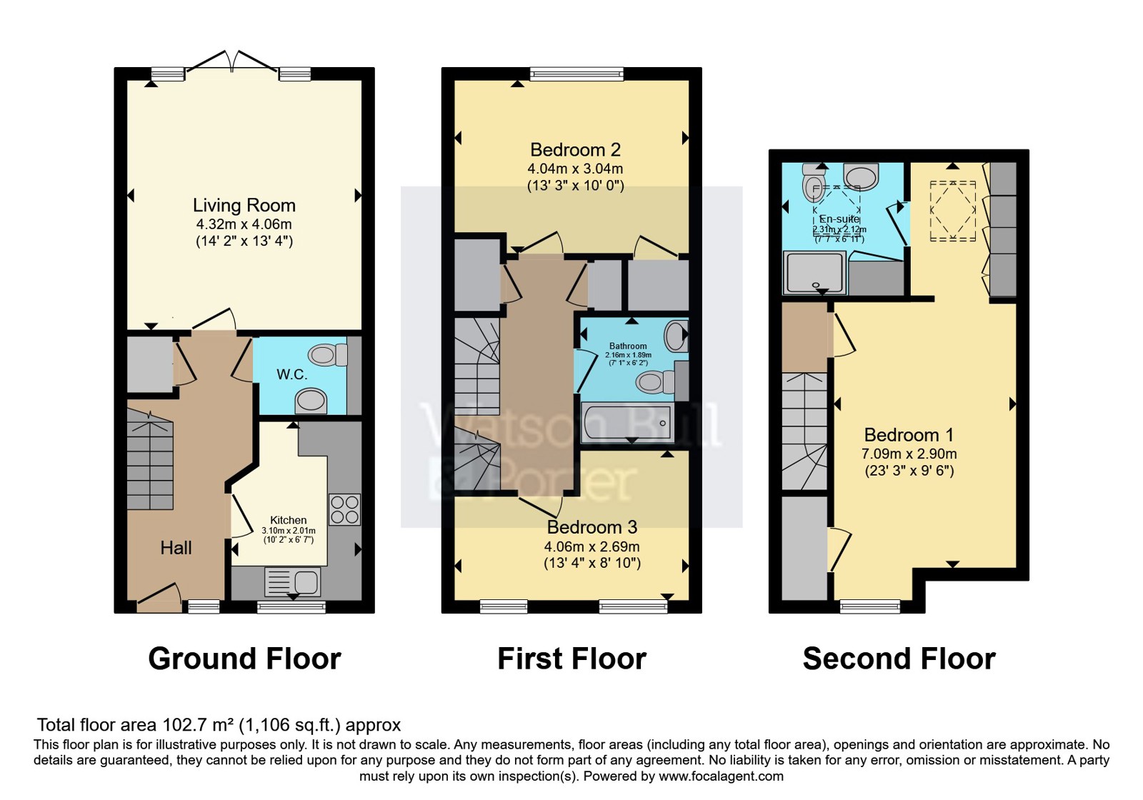 40, Church Path, Isle of Wight floorplan