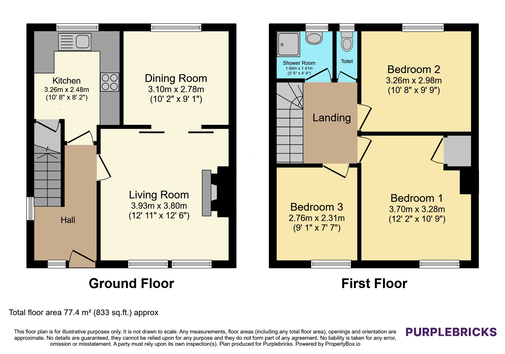 122, Raleigh Road, Wirral floorplan