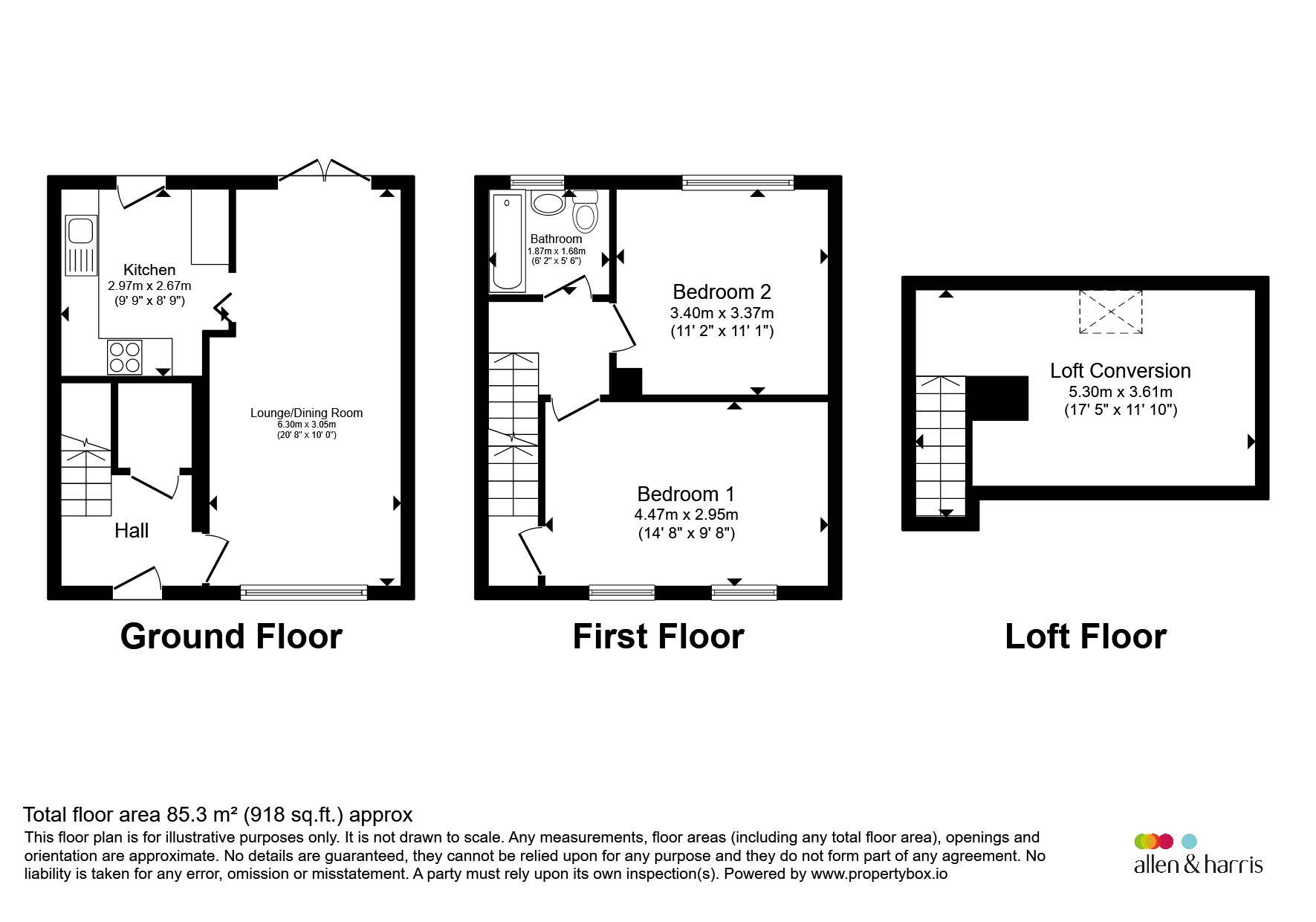 2, Myrtle Square, Glasgow floorplan