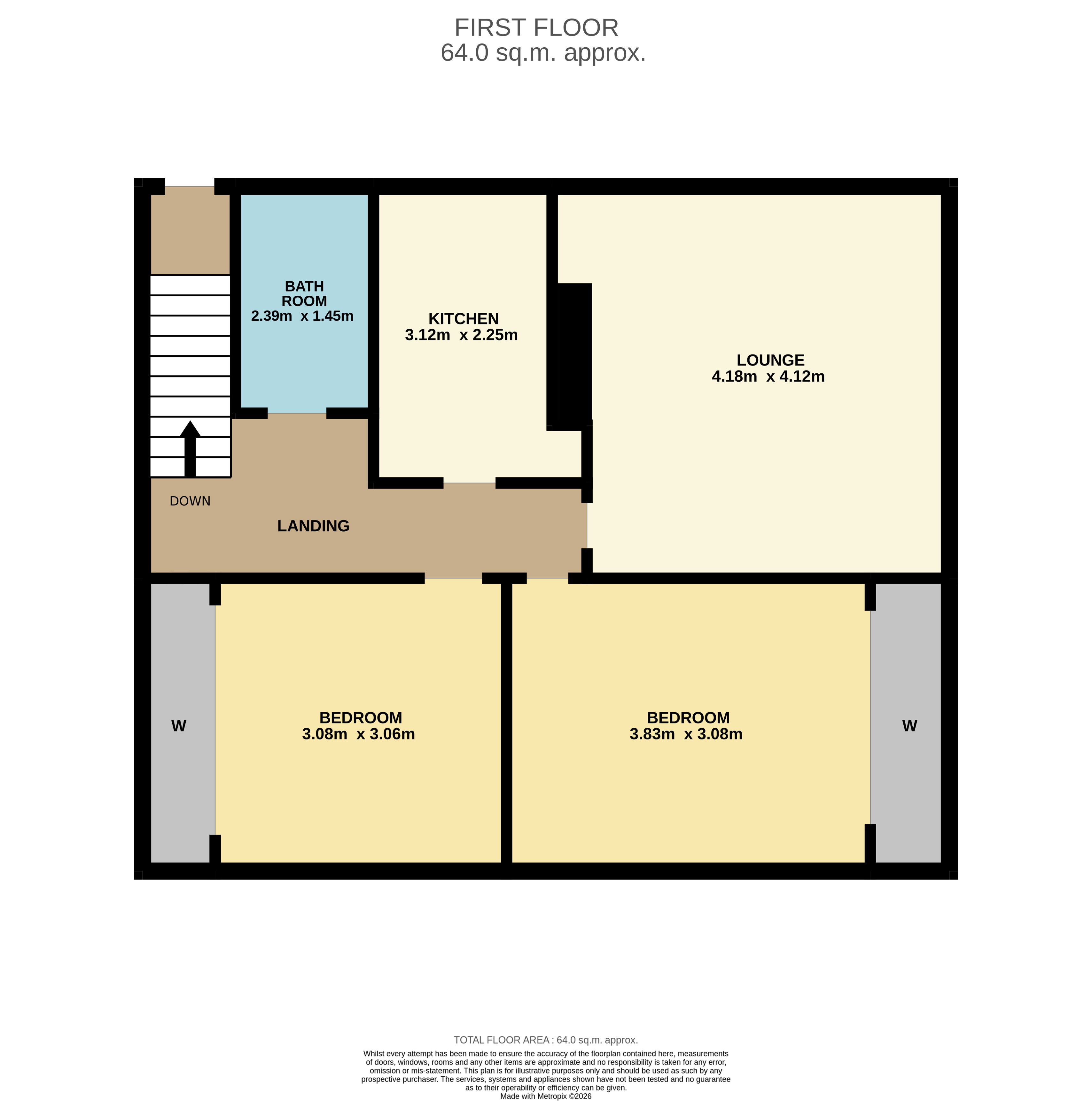 22, Glenclova Terrace, Dundee floorplan