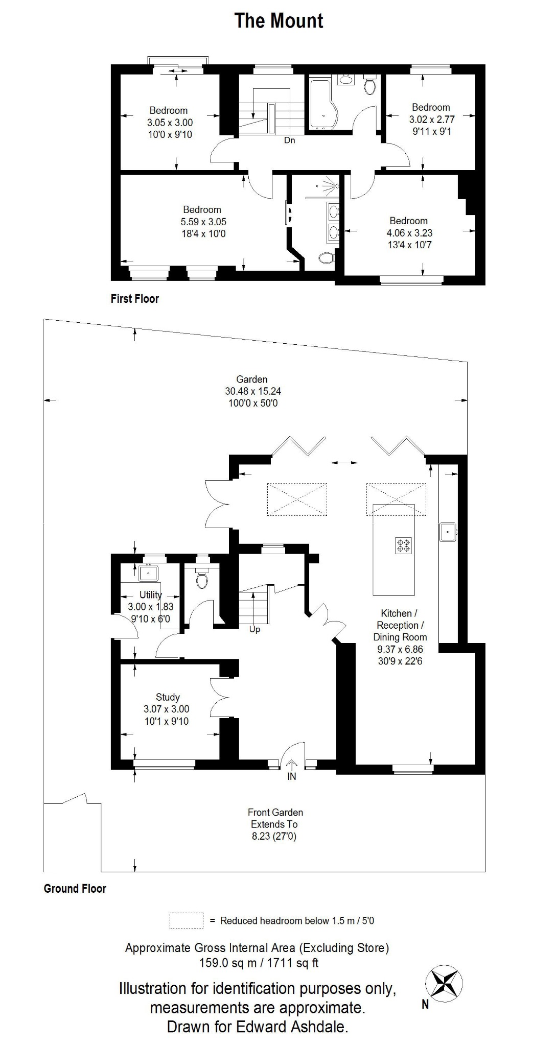 1 Mount Cottages, Main Road, Sevenoaks floorplan
