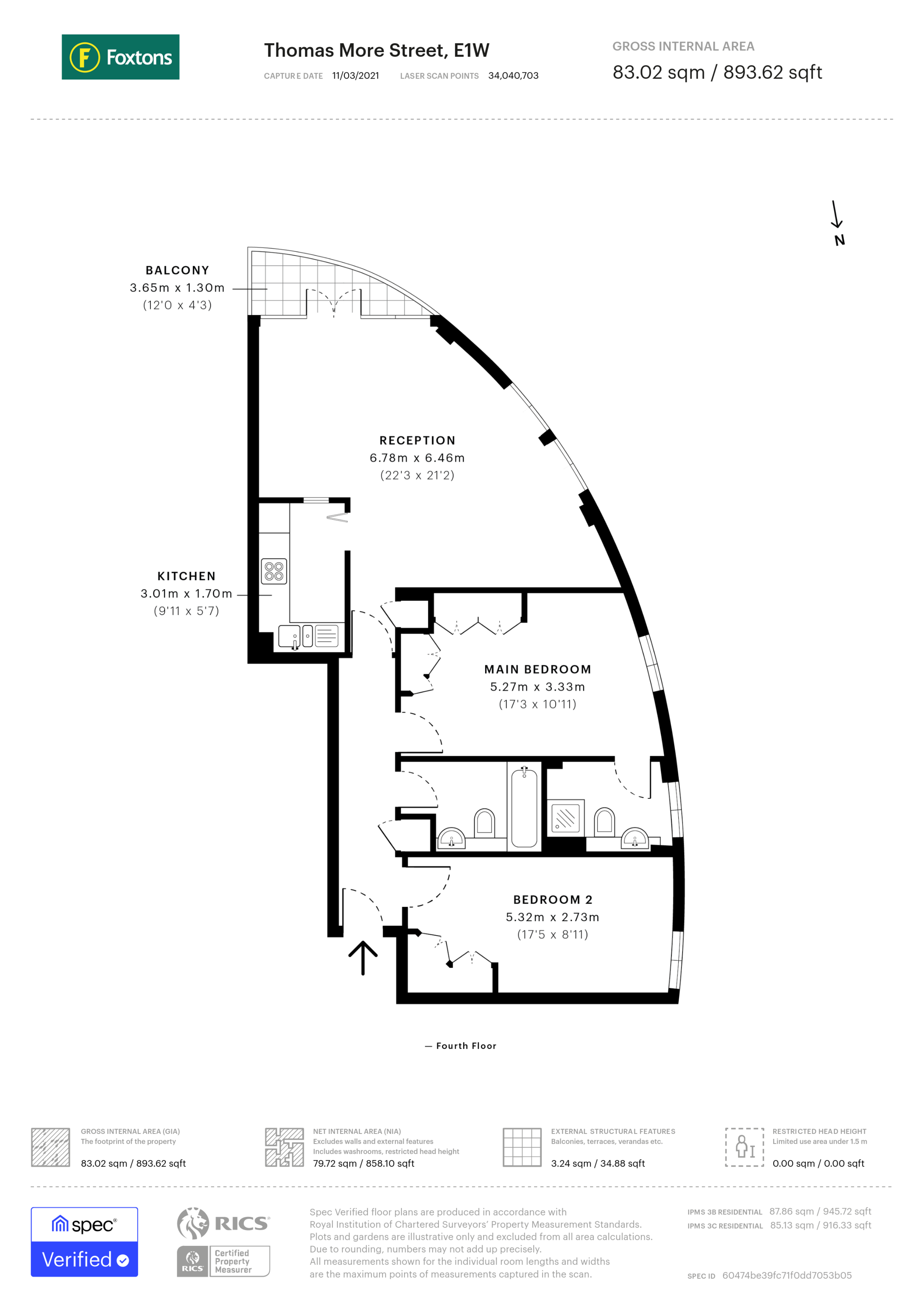Thomas More Street, Wapping floorplan