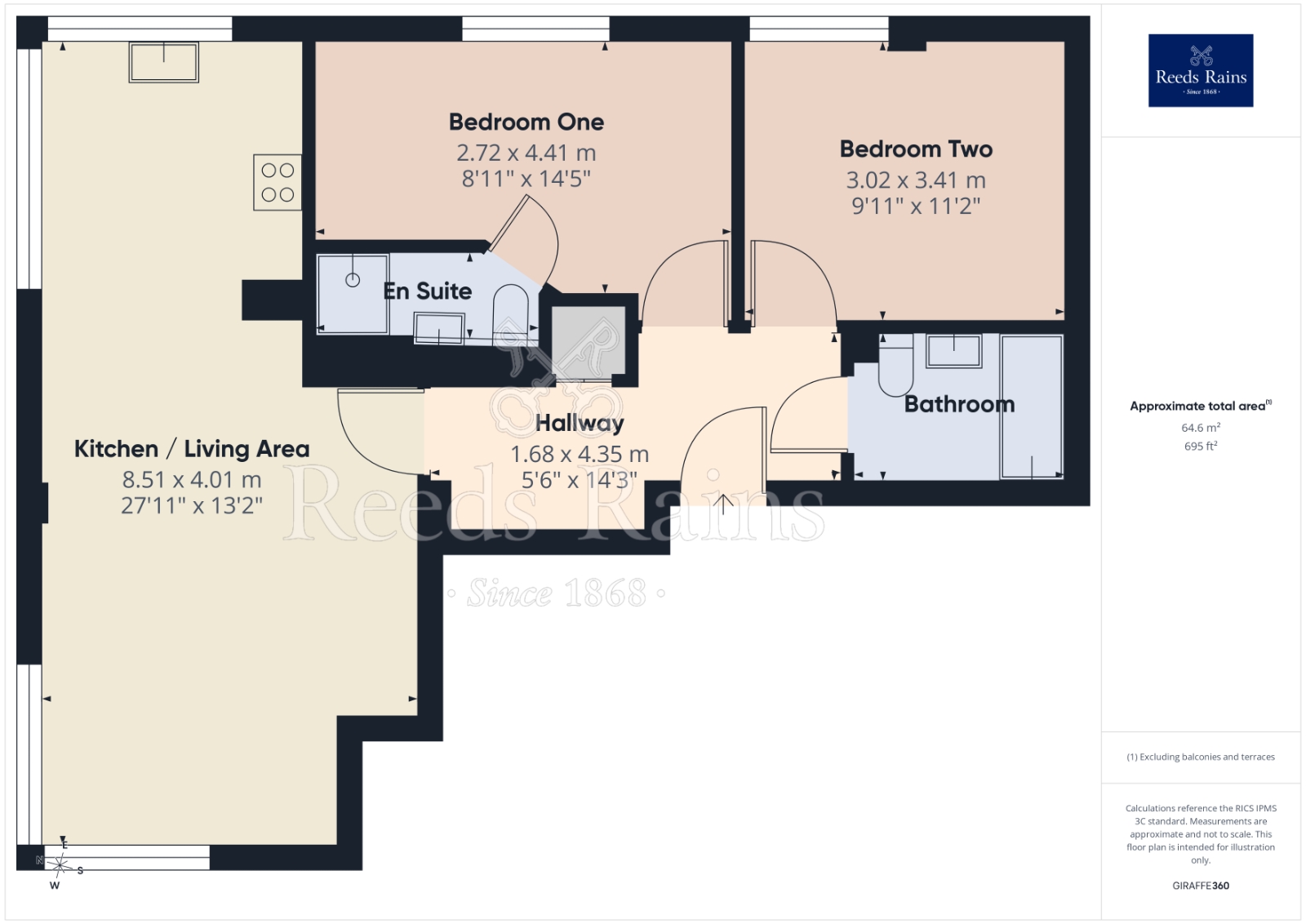 Flat 54, Jutland House, 15, Jutland Street, Greater Manchester floorplan