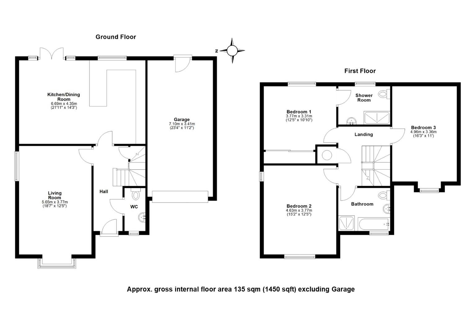 8, The Mazles, Cambridge floorplan