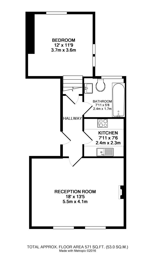 1 Bedrooms Flat to rent in Sheen Road, Richmond TW9