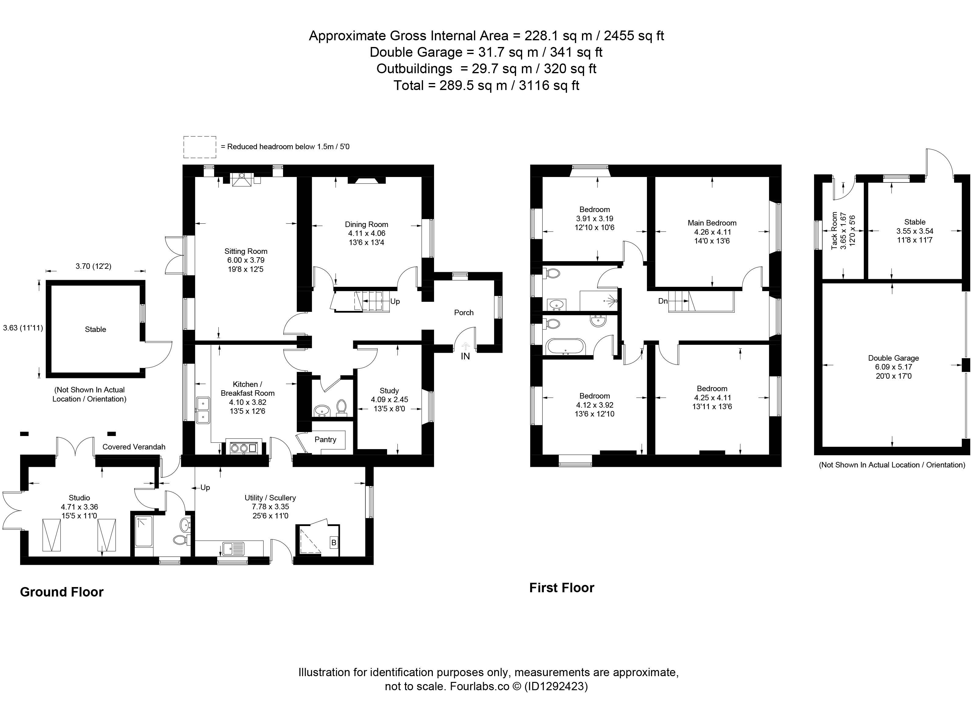Orway Porch,, Stock Lane, Bristol floorplan