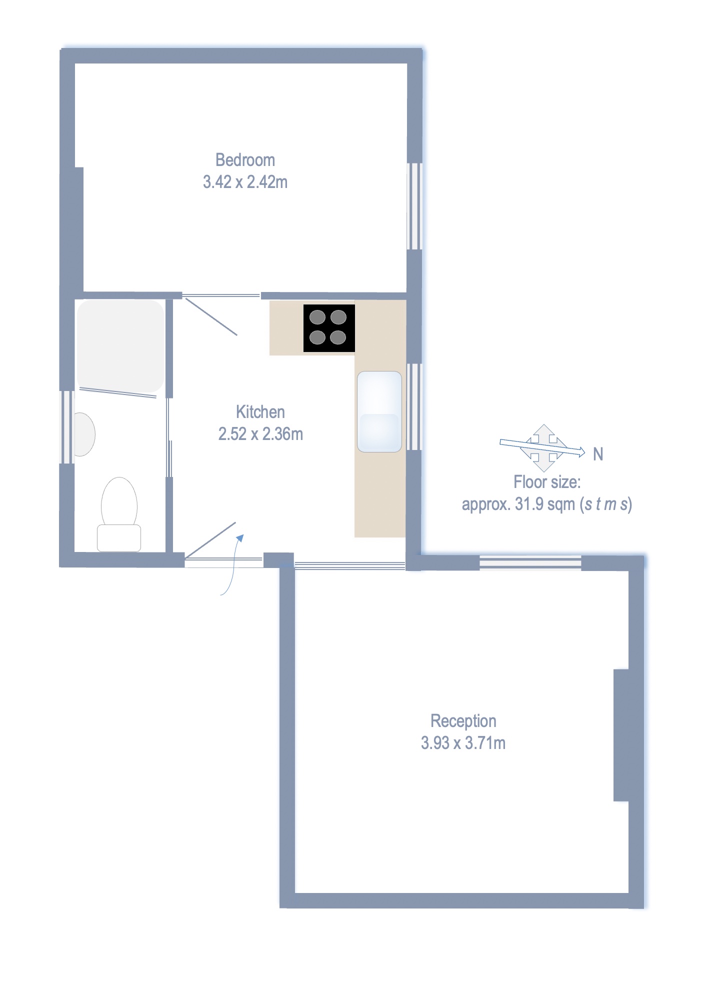 10 Udney Park Road , Teddington  floorplan