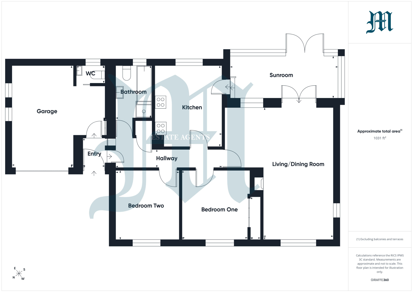 Ros An Brea, Praze Road, Hayle floorplan