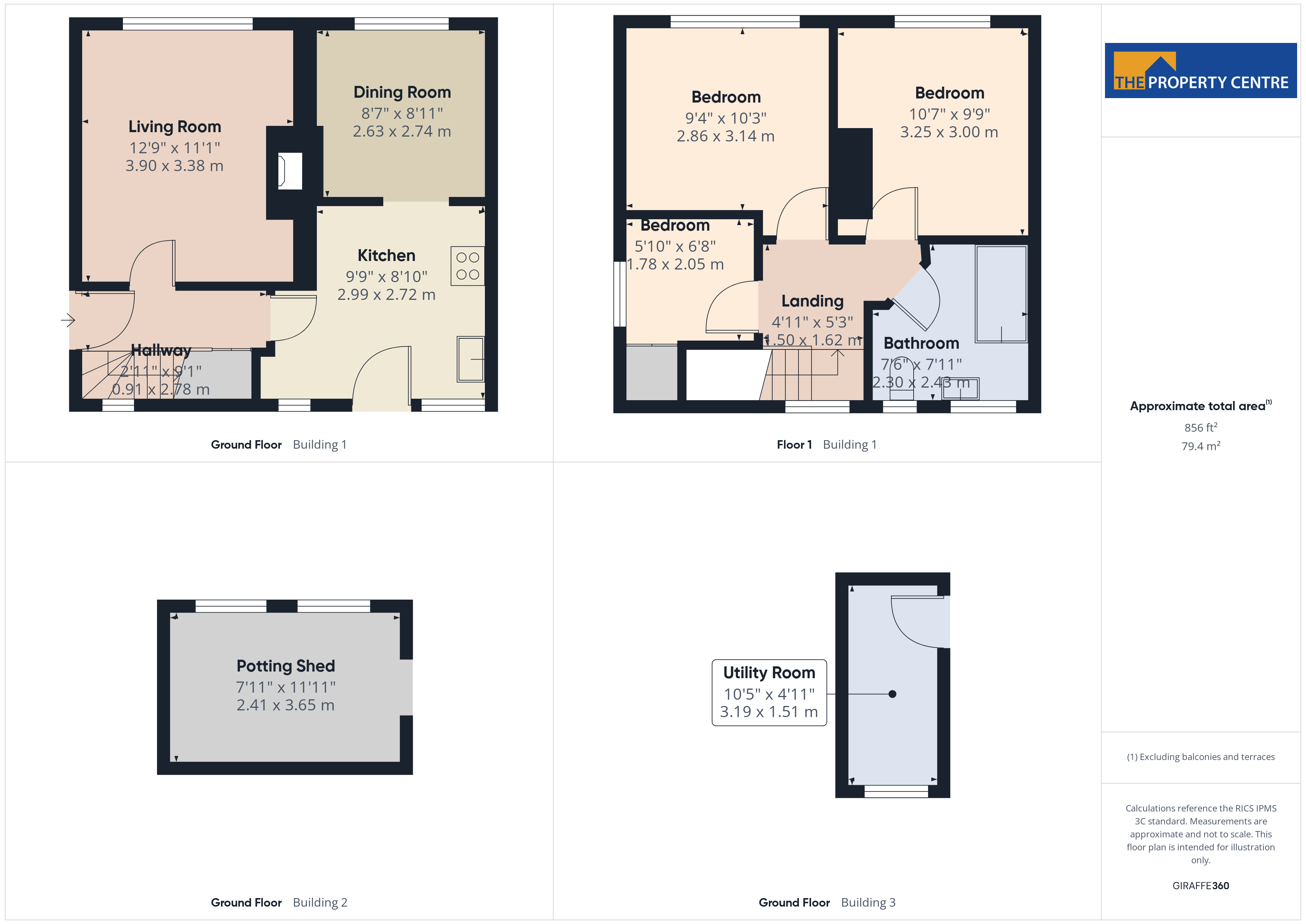 38, Devereaux Crescent, Stroud floorplan