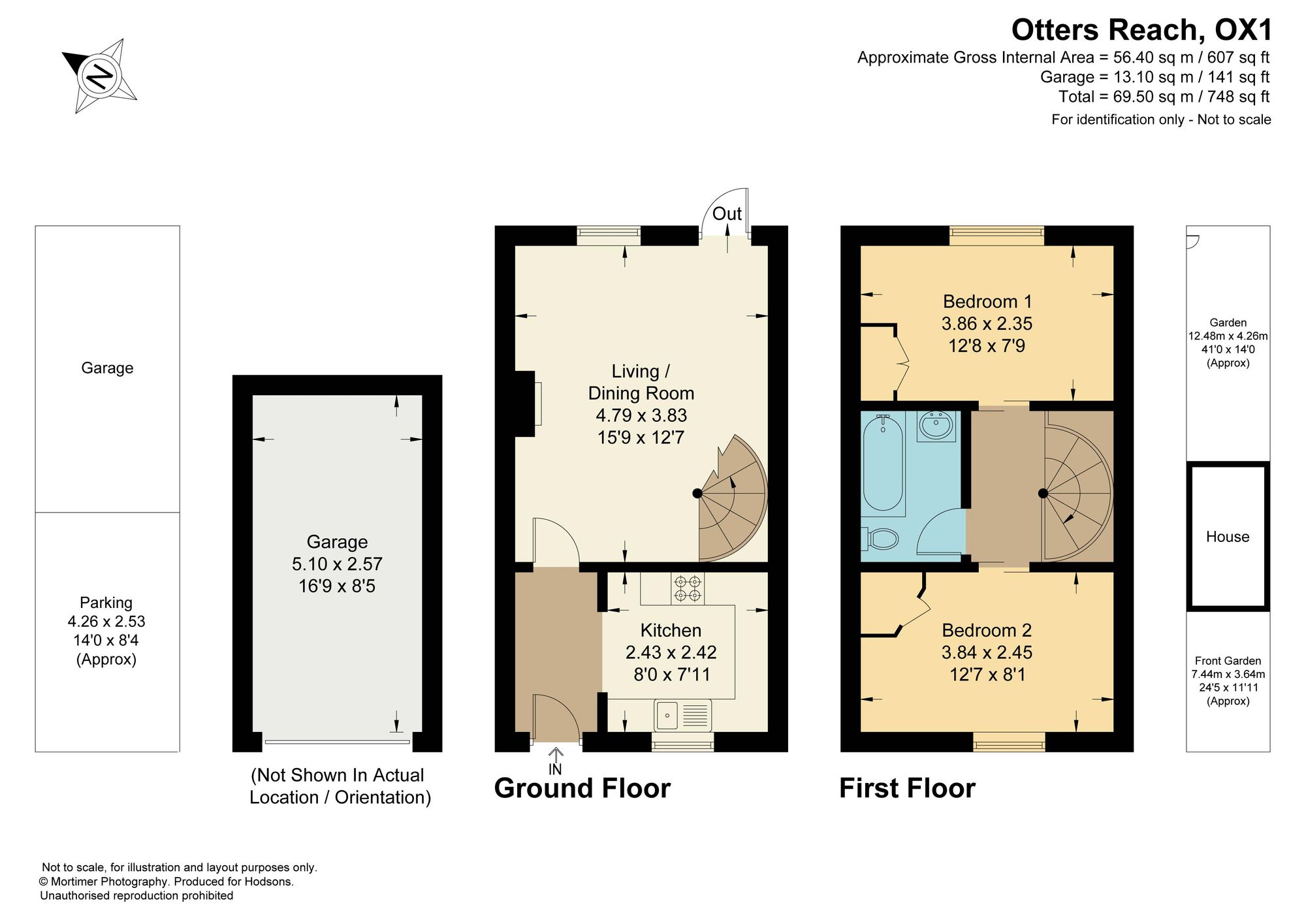 13 Otters Reach, Oxford floorplan