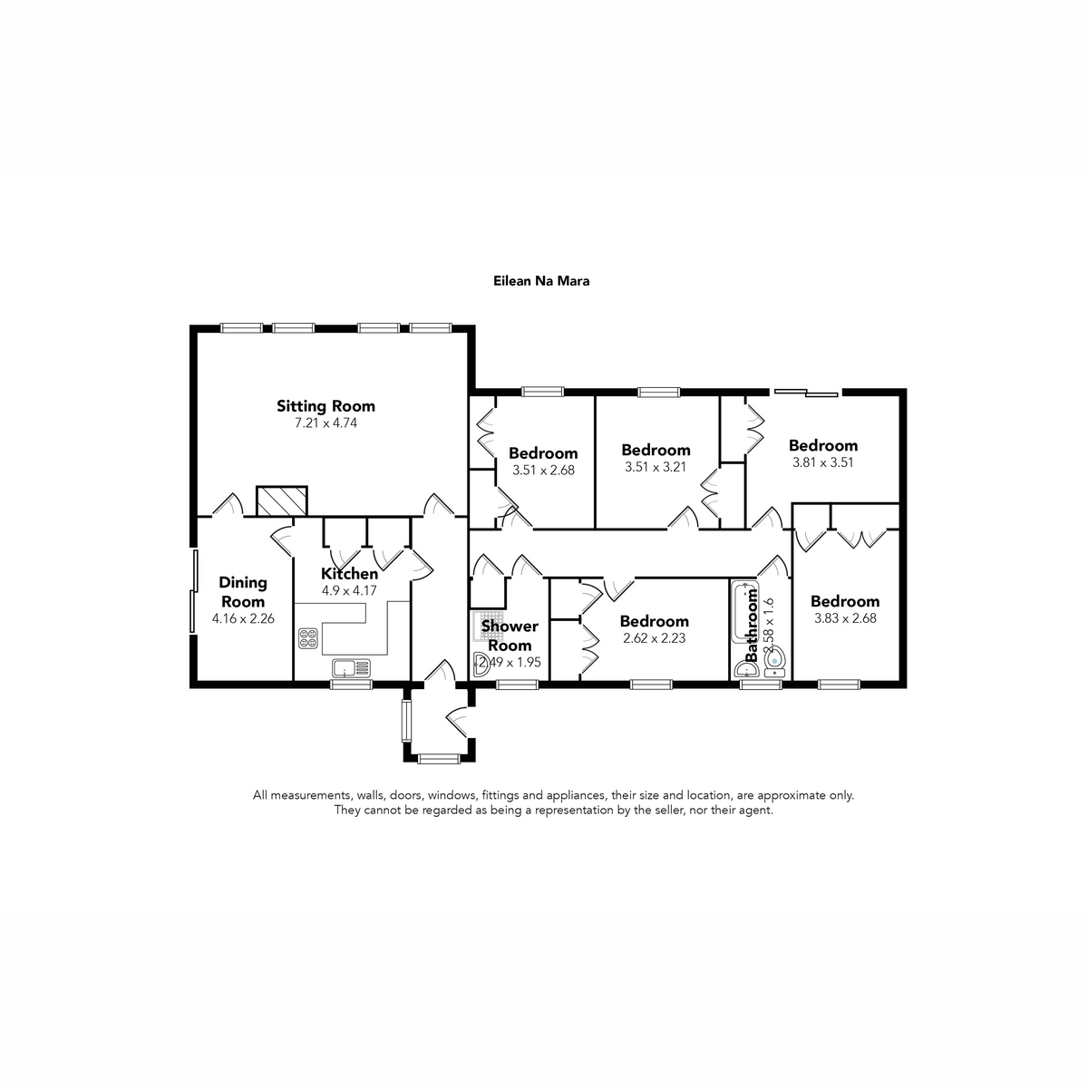 Eilean Na Mara, Laurel Crescent, Oban floorplan