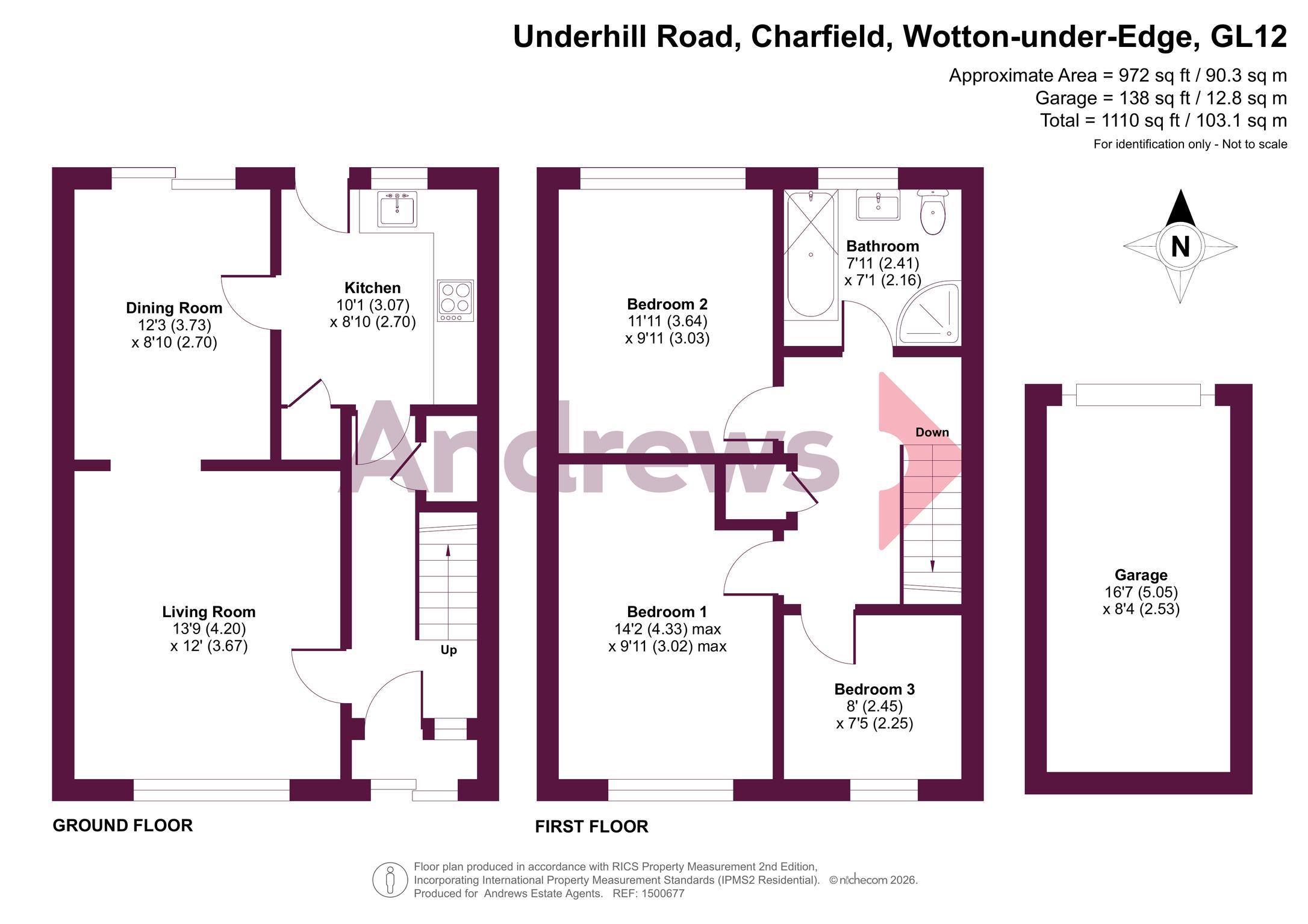 20, Underhill Road, Wotton-under-Edge floorplan