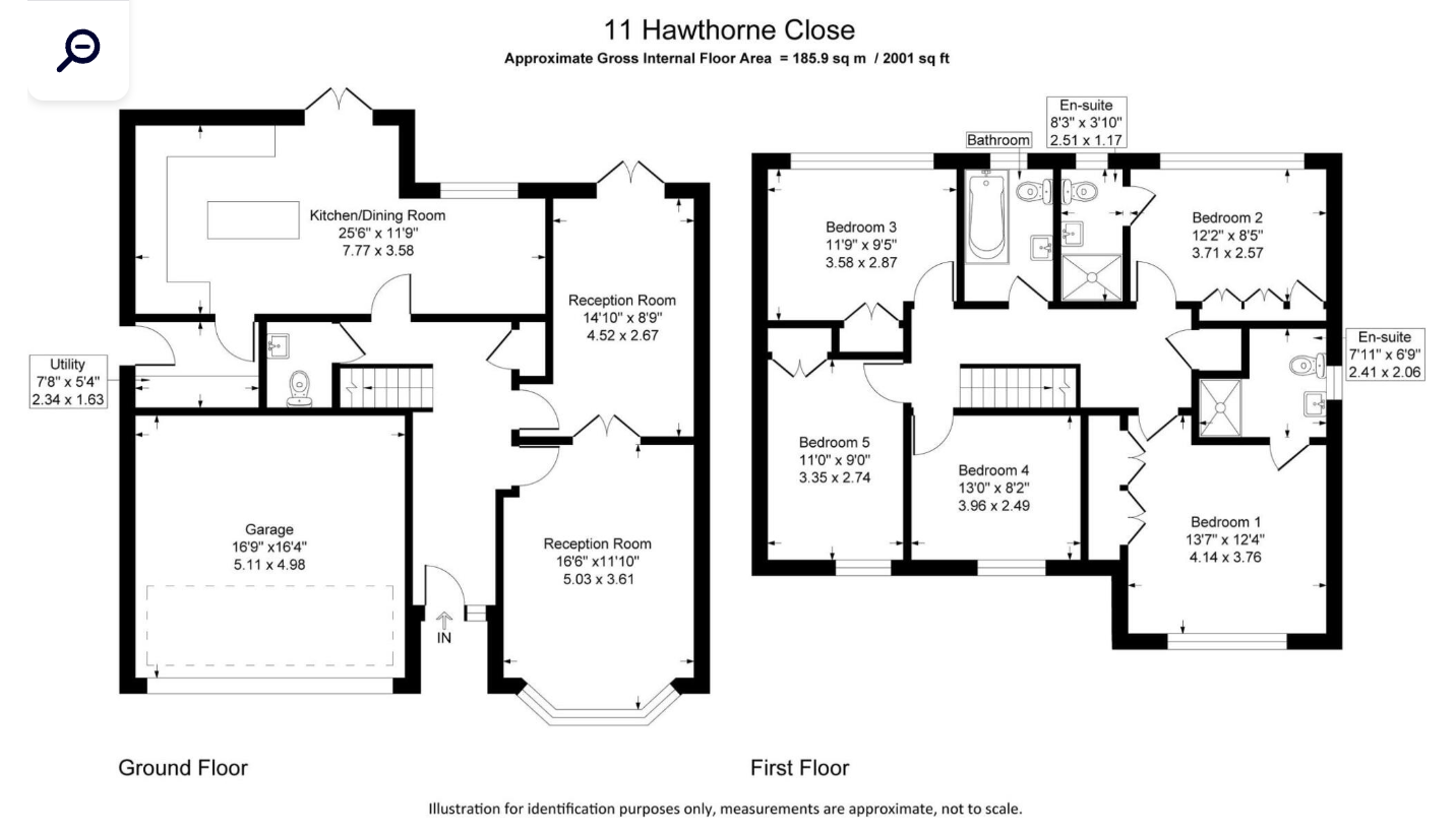 11, Hawthorn Close, Clitheroe floorplan