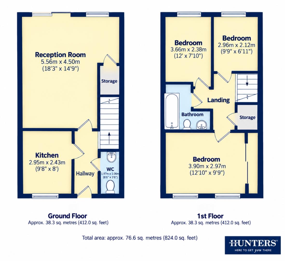 Chiltern Close, Worcester Park floorplan