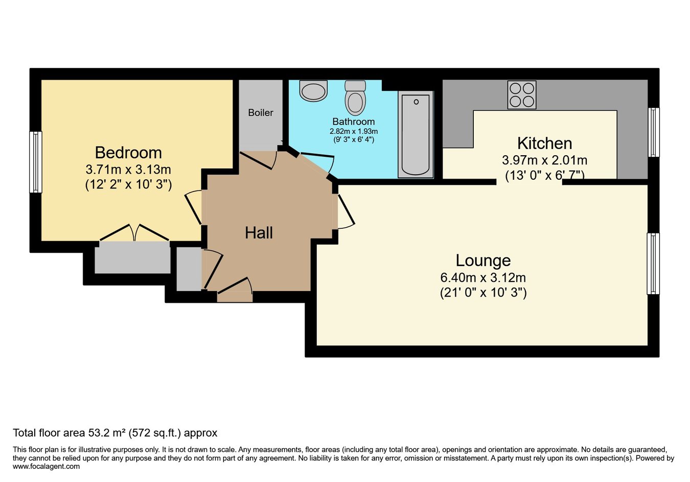 95, Rose Bates Drive, London floorplan