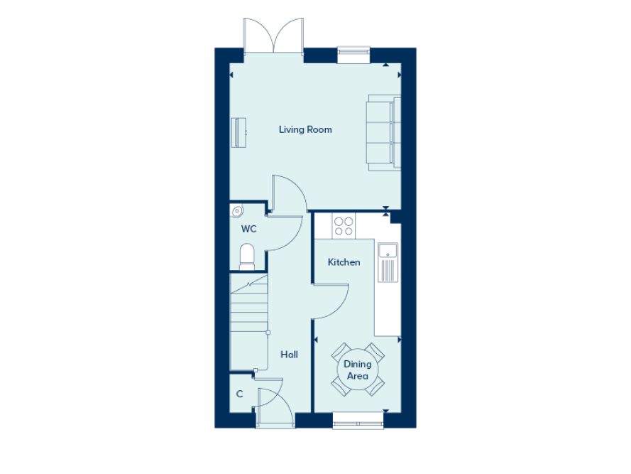 112, Heart Of England Way, Nuneaton floorplan