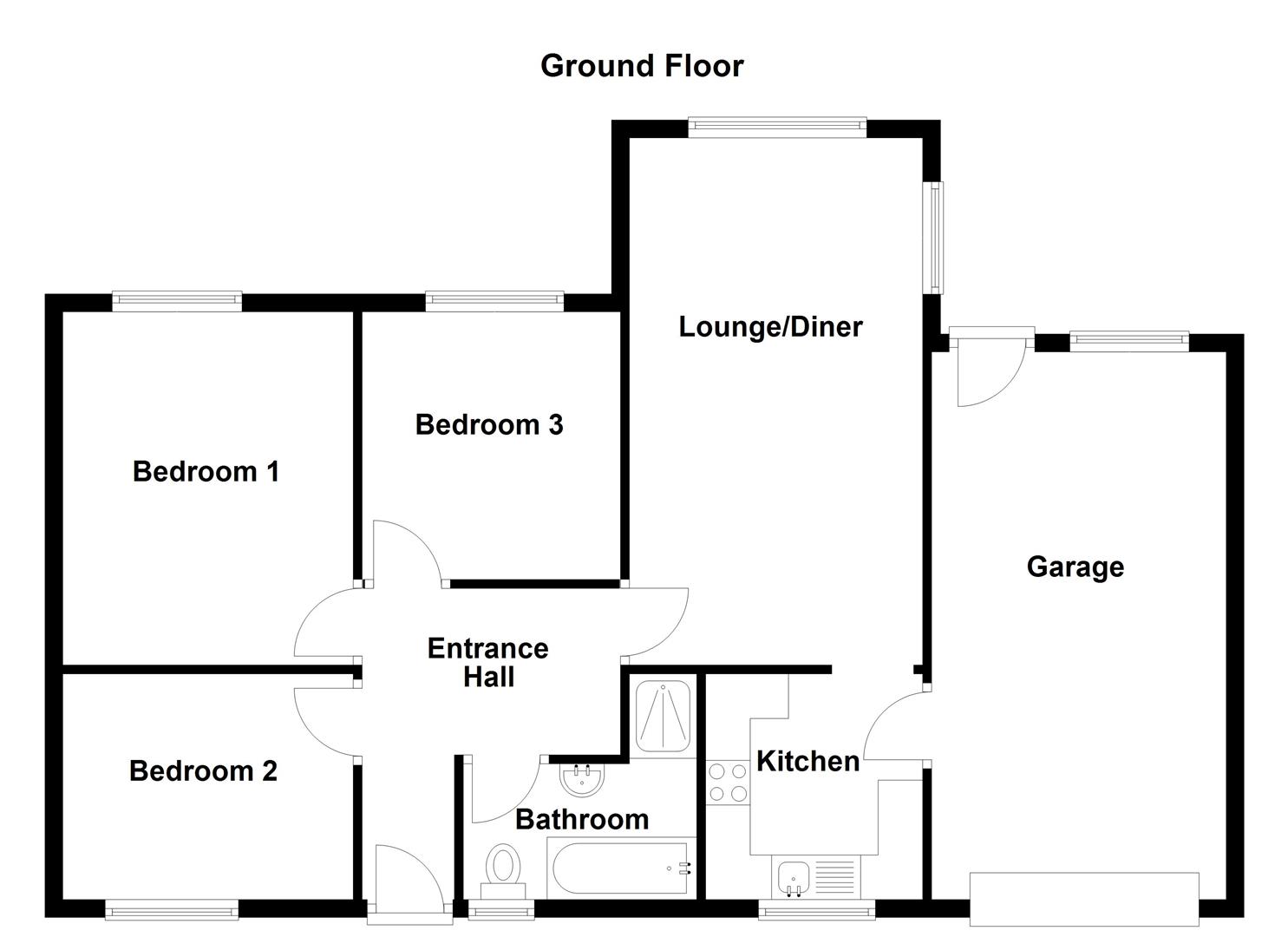 4, Ridgefields, Biddulph Moor floorplan