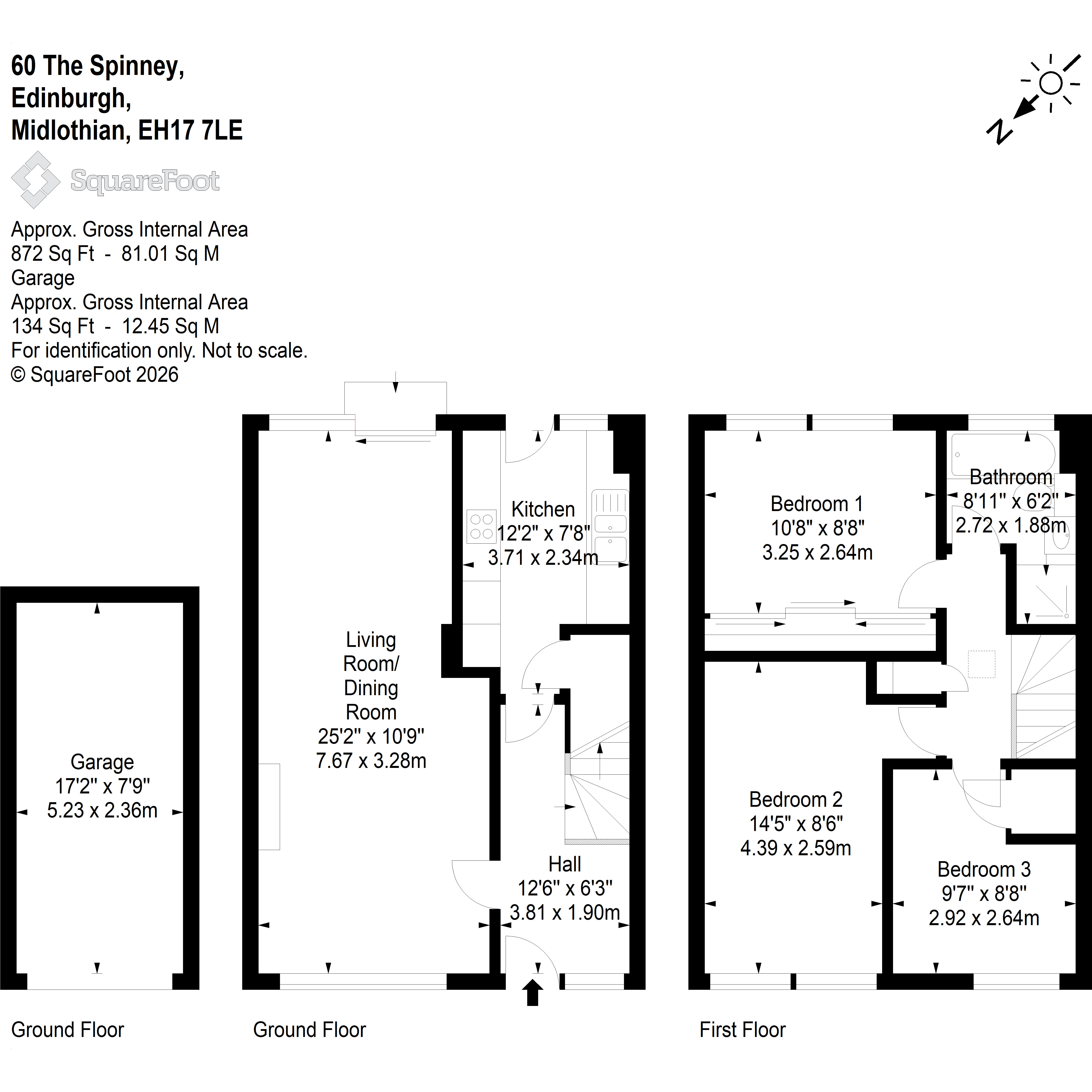 60, The Spinney, Edinburgh floorplan