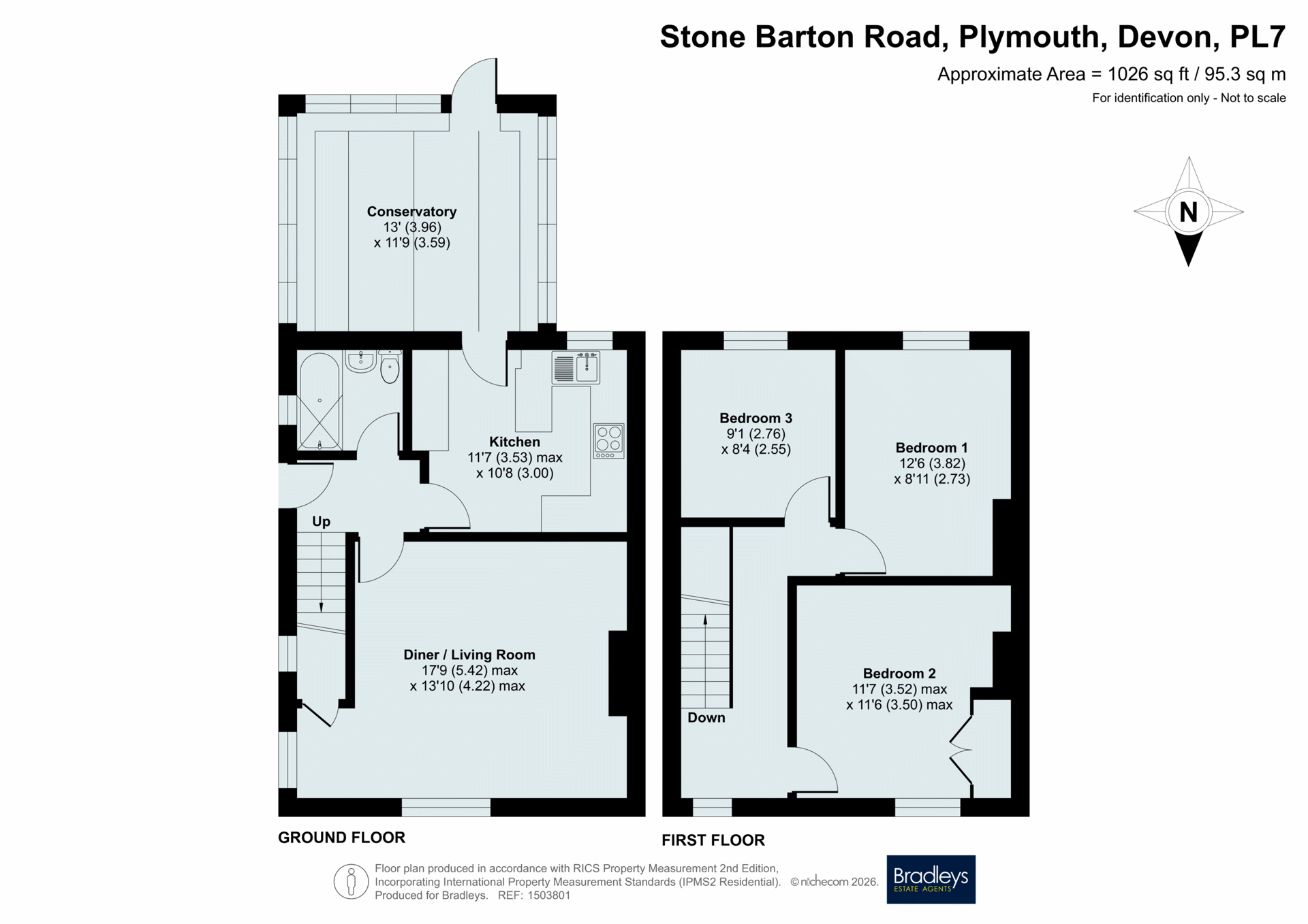 65 Stone Barton Road, Plymouth Devon, Devon floorplan