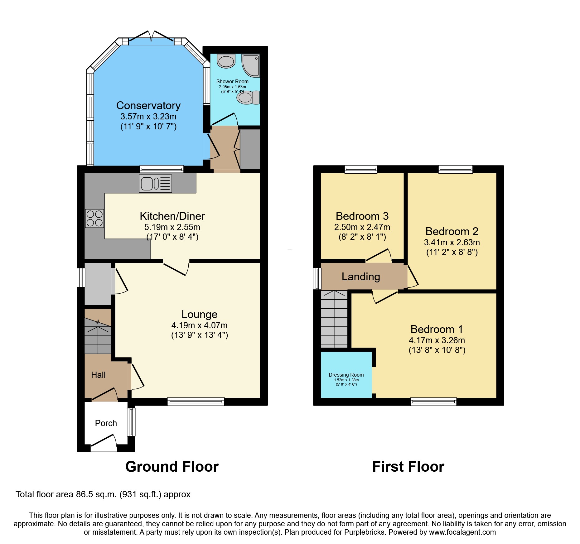 59, Mount Pleasant Avenue, Louth floorplan