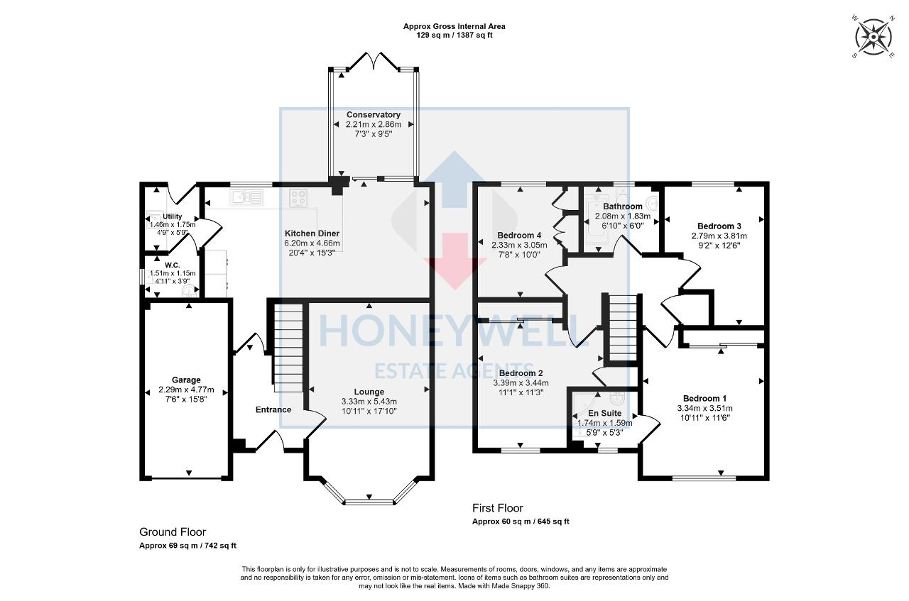 3, Elizabeth Court, Clitheroe floorplan