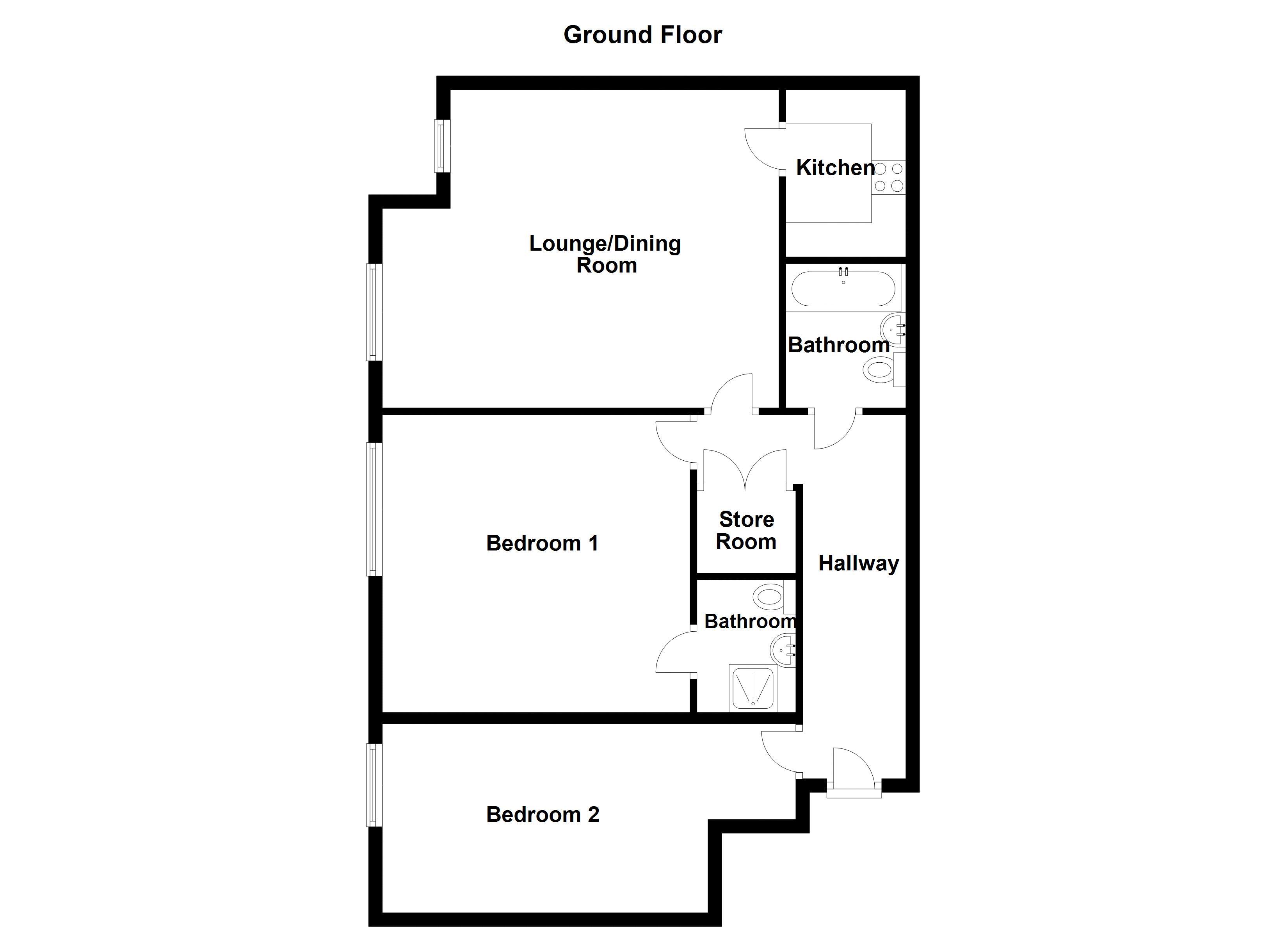 2 Bedrooms Flat for sale in Houghton Grove, Southport PR9