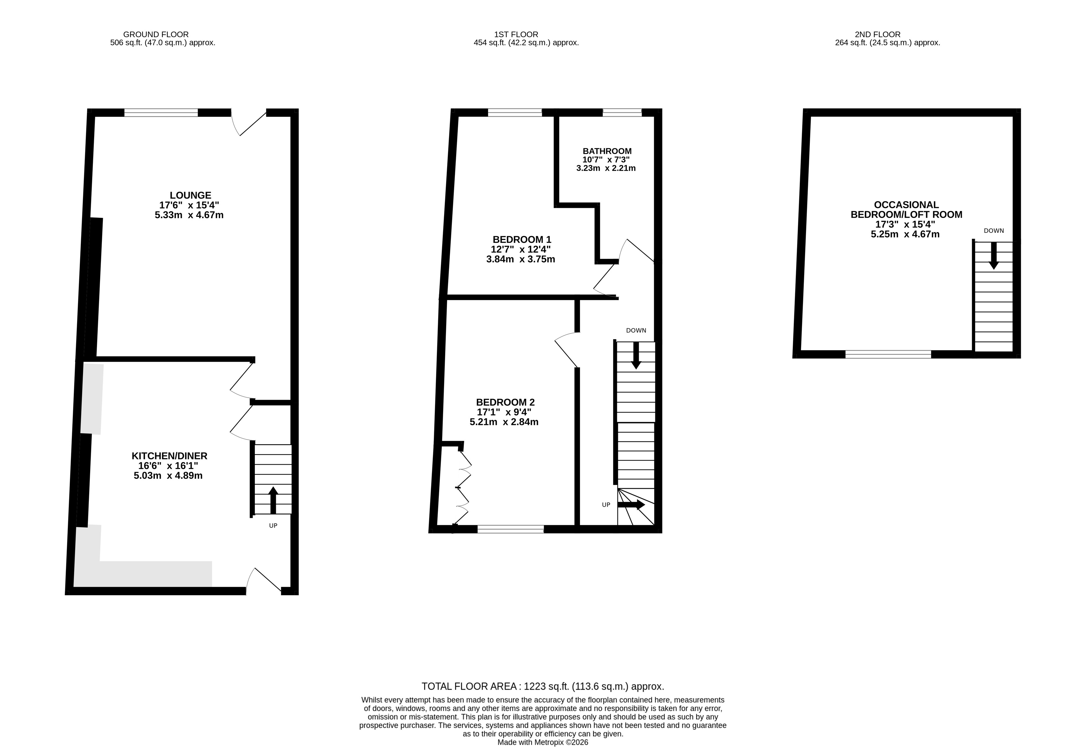 5, Sun Street, Leeds floorplan