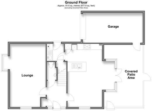 Haine Close, Horley floorplan