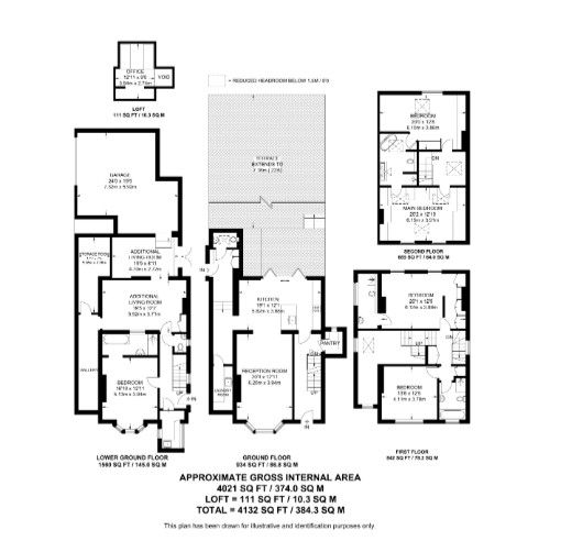 25, Stowe Road, London floorplan