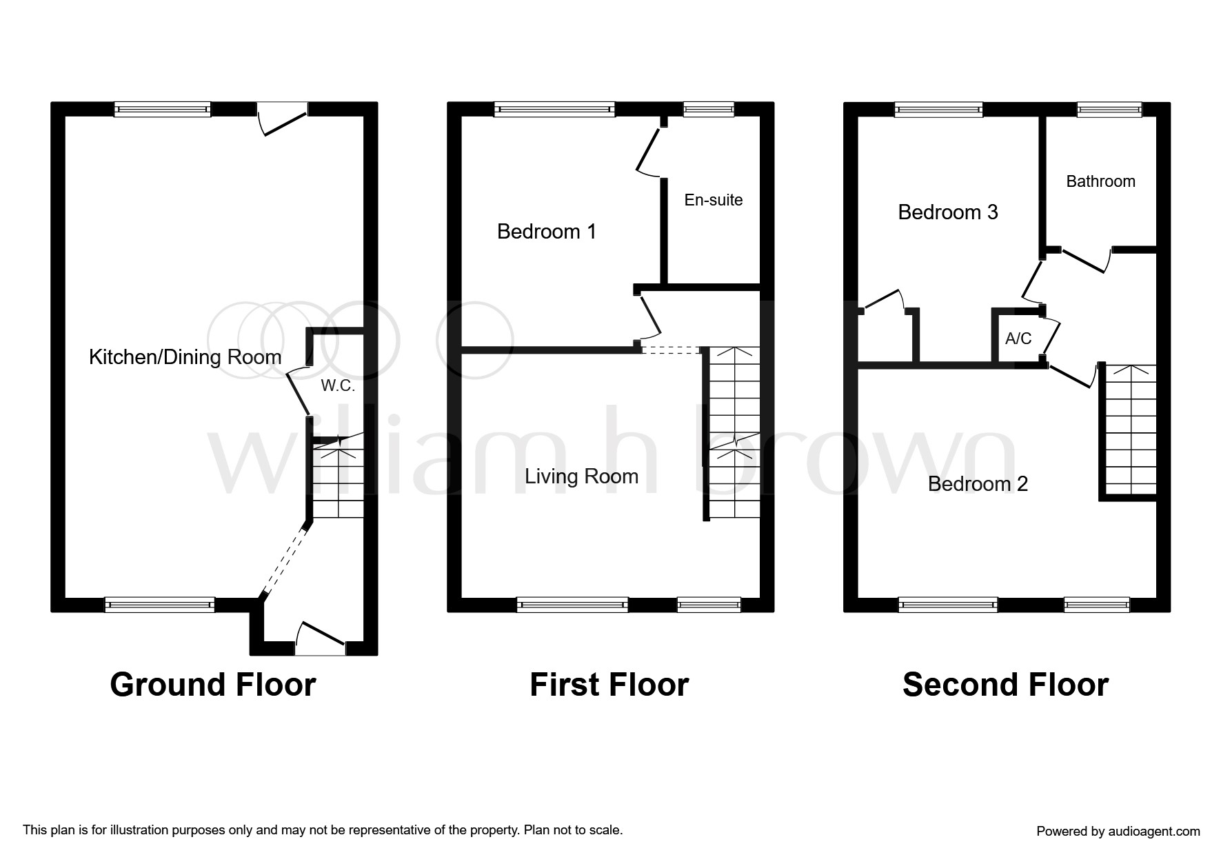 3 Bedrooms Town house for sale in Woodside Close, Colchester CO4