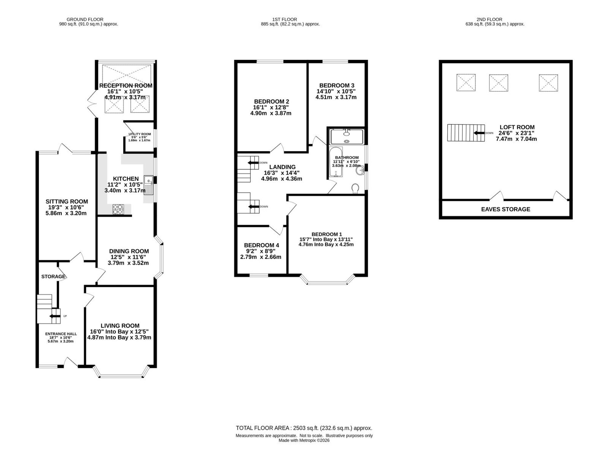 39 Burlington Road, Manchester floorplan