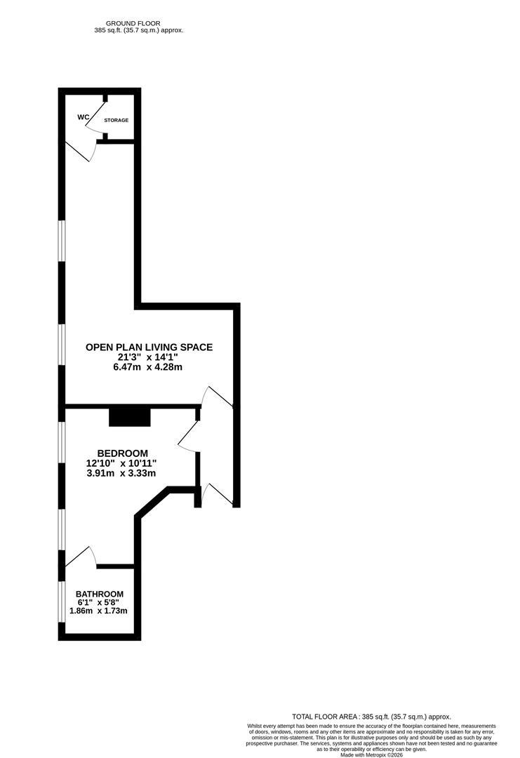 Parkhurst Road, Bexhill floorplan