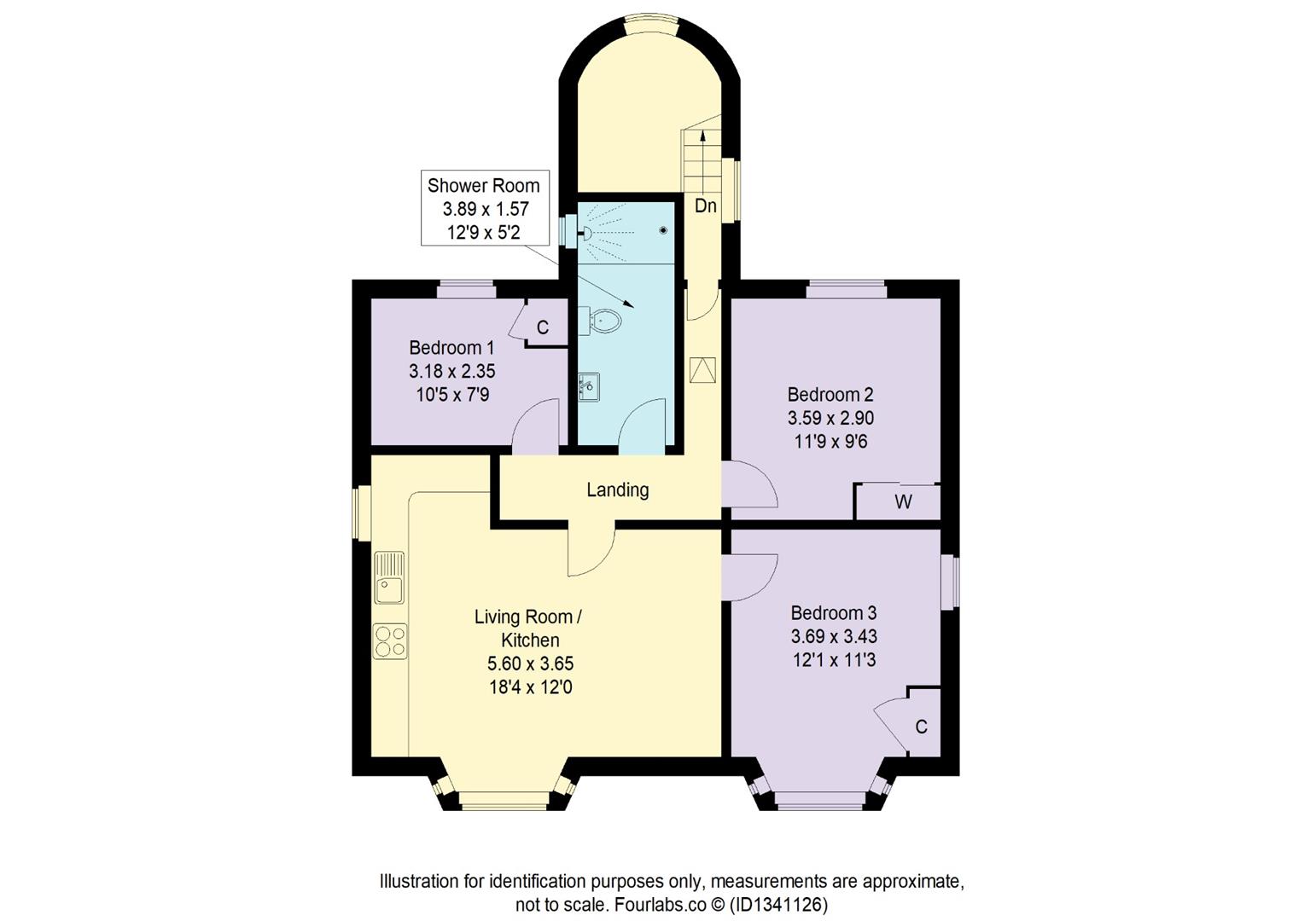 41, Church Street, Blairgowrie floorplan