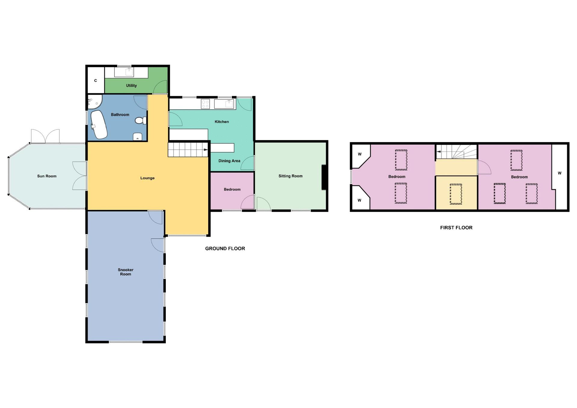 Stoneleigh Cottage,, Thornby, Wigton floorplan
